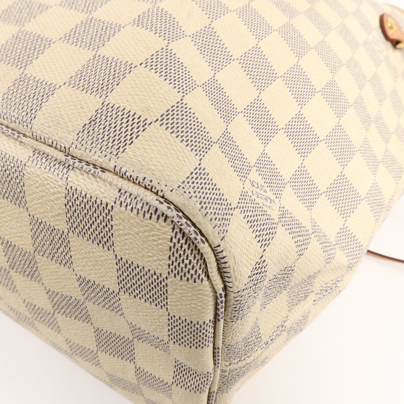 LOUIS VUITTON Damier Neverfull MM手挽袋