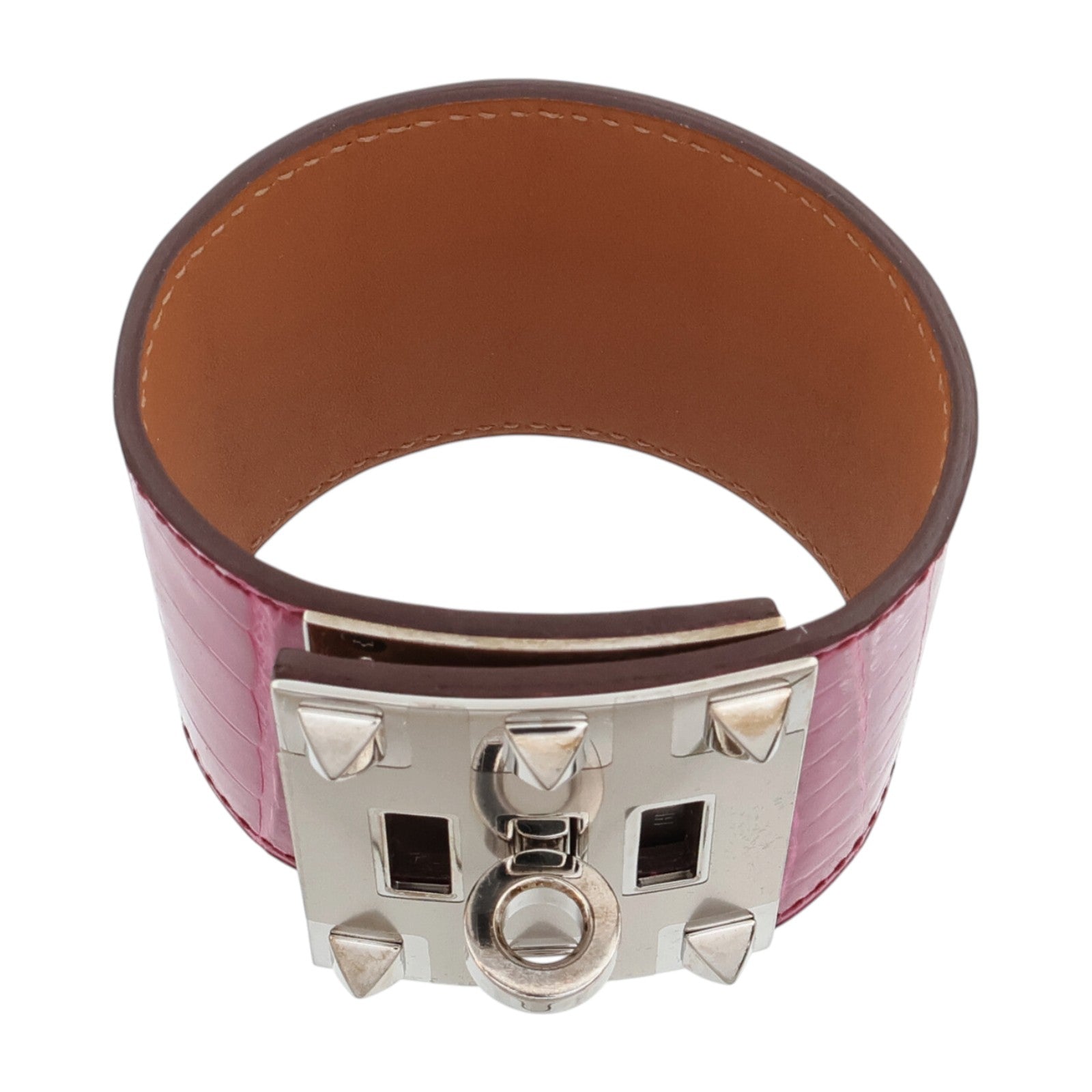 HERMES 鱷魚皮革Kelly Dog Extreme Bracelet手鐲
