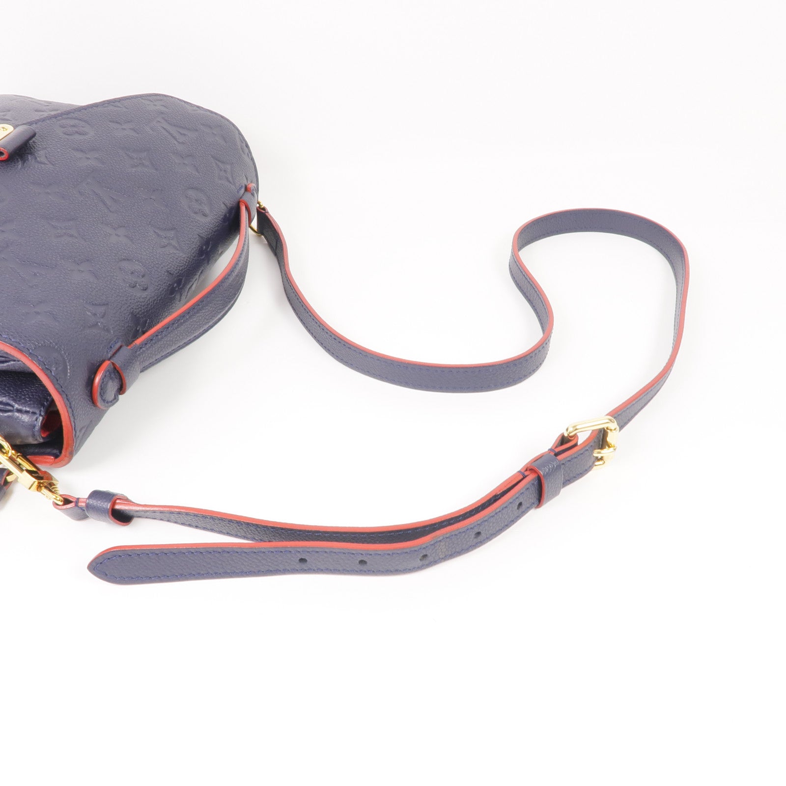 LOUIS VUITTON Monogram Empreinte Pochette Metis金扣手挽肩背兩用袋