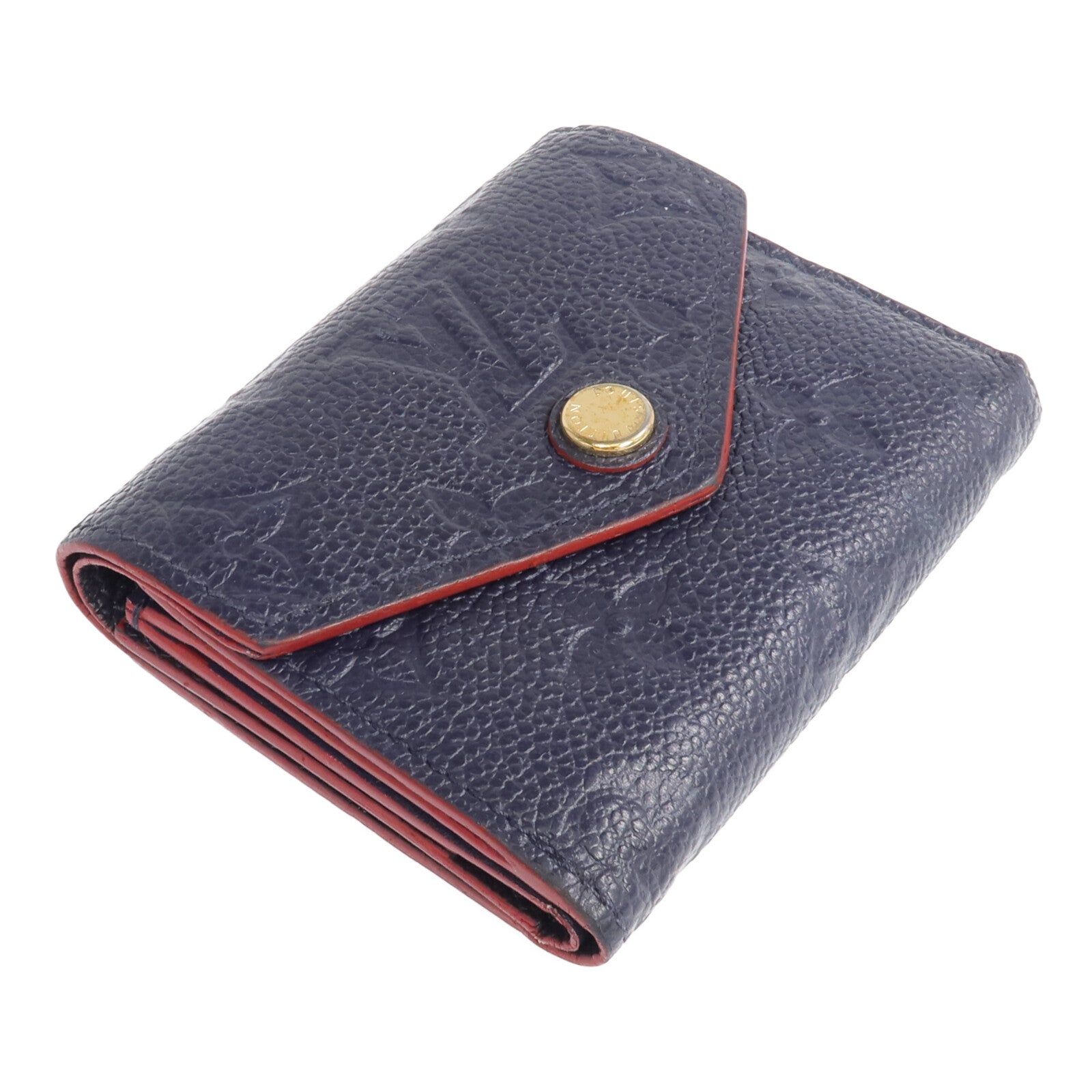 LOUIS VUITTON Monogram Empreinte Portefeuille Zoe金扣錢包