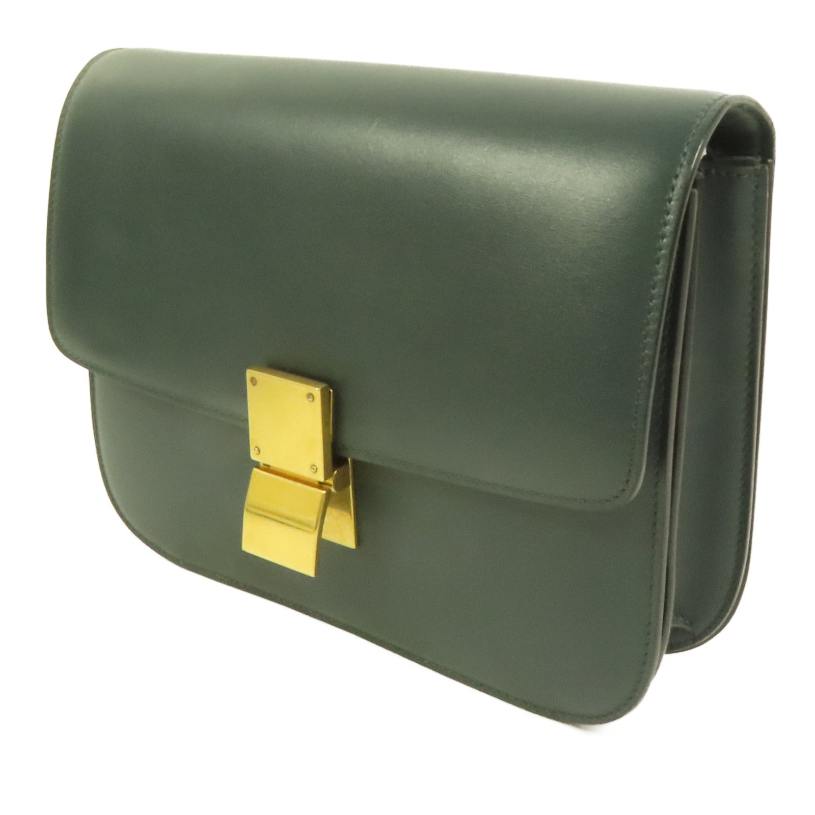 CELINE 牛皮皮革Classic Box Medium肩背袋