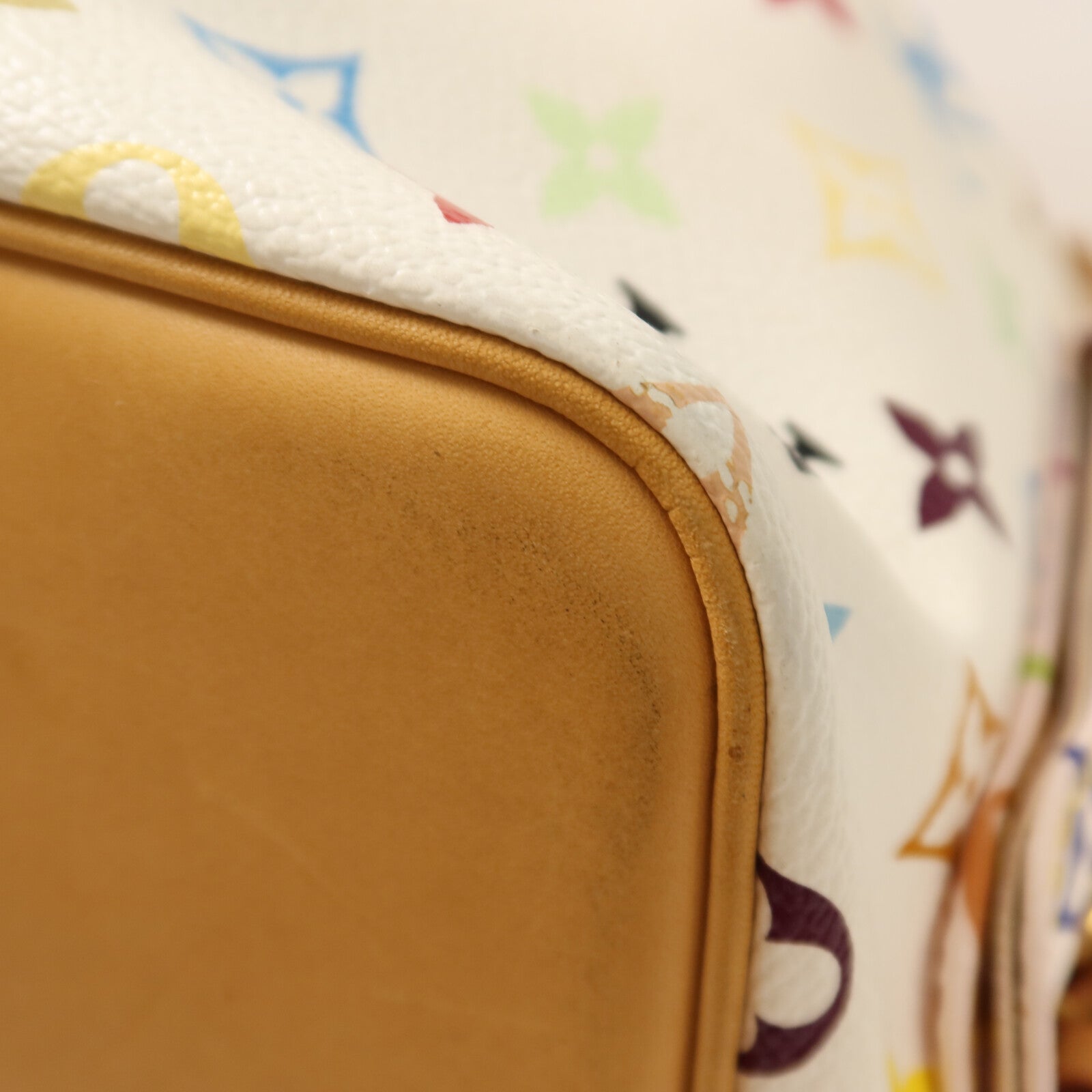 LOUIS VUITTON Monogram Multicolore Petit Noe金扣肩背袋