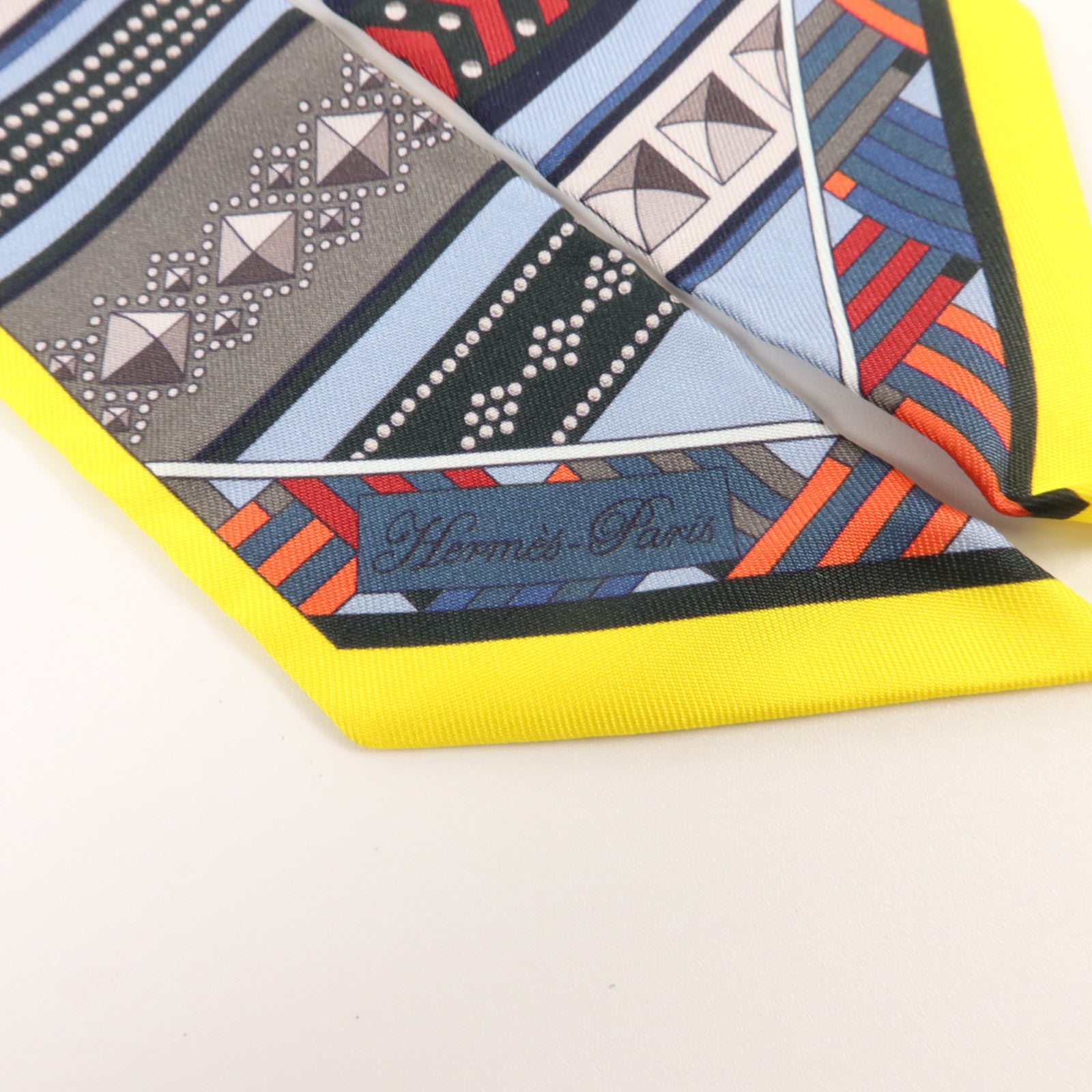 HERMES 絲質Twilly絲巾