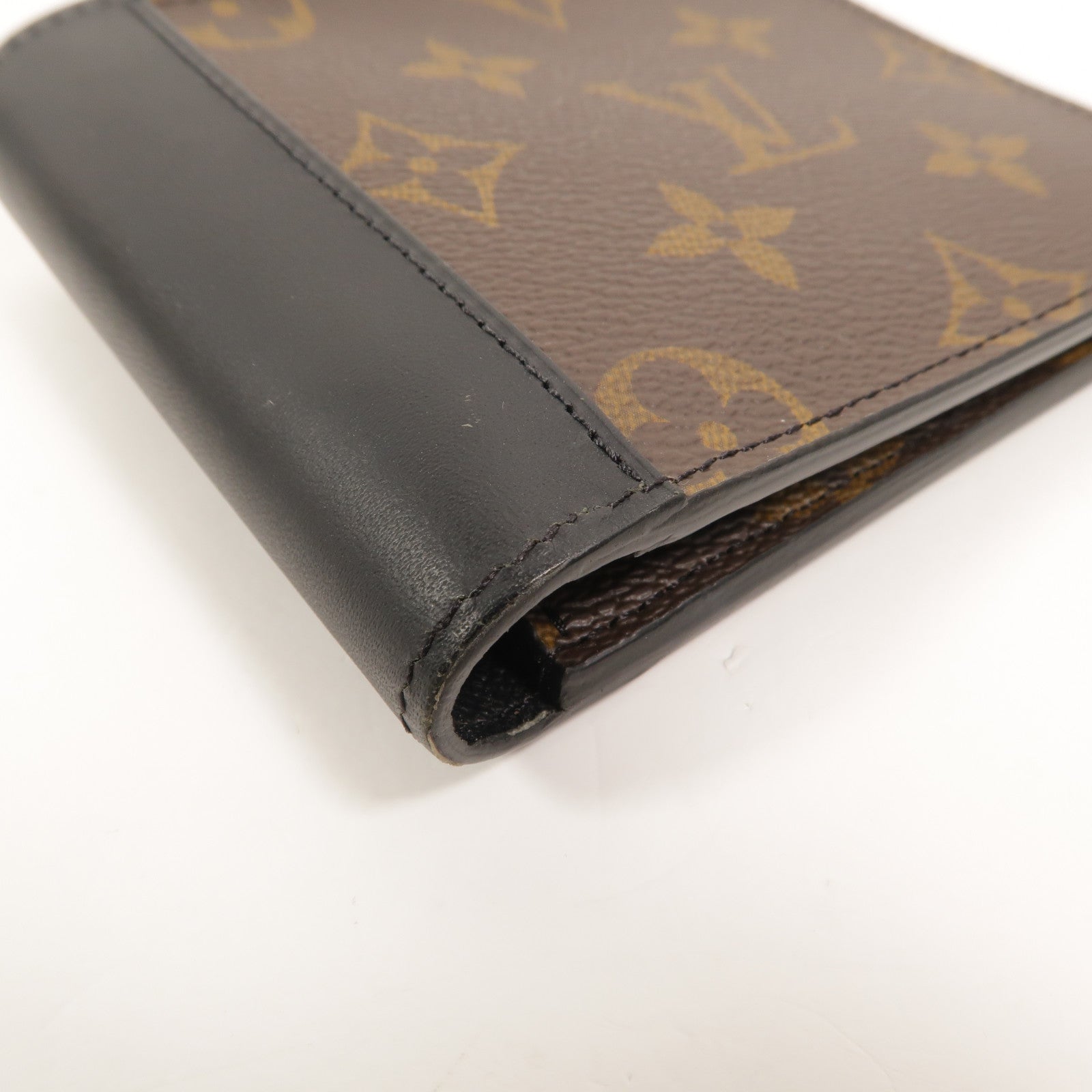 LOUIS VUITTON Monogram Macassar Multiple Wallet錢包