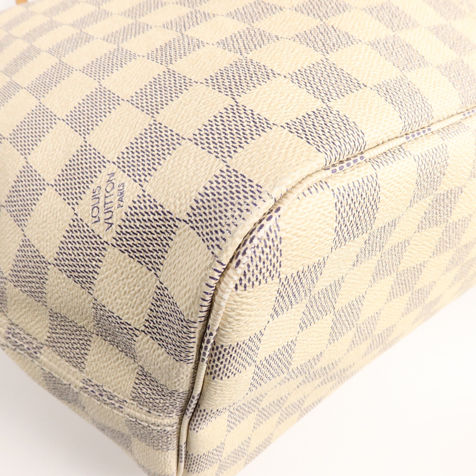 LOUIS VUITTON Damier Neverfull MM手挽袋