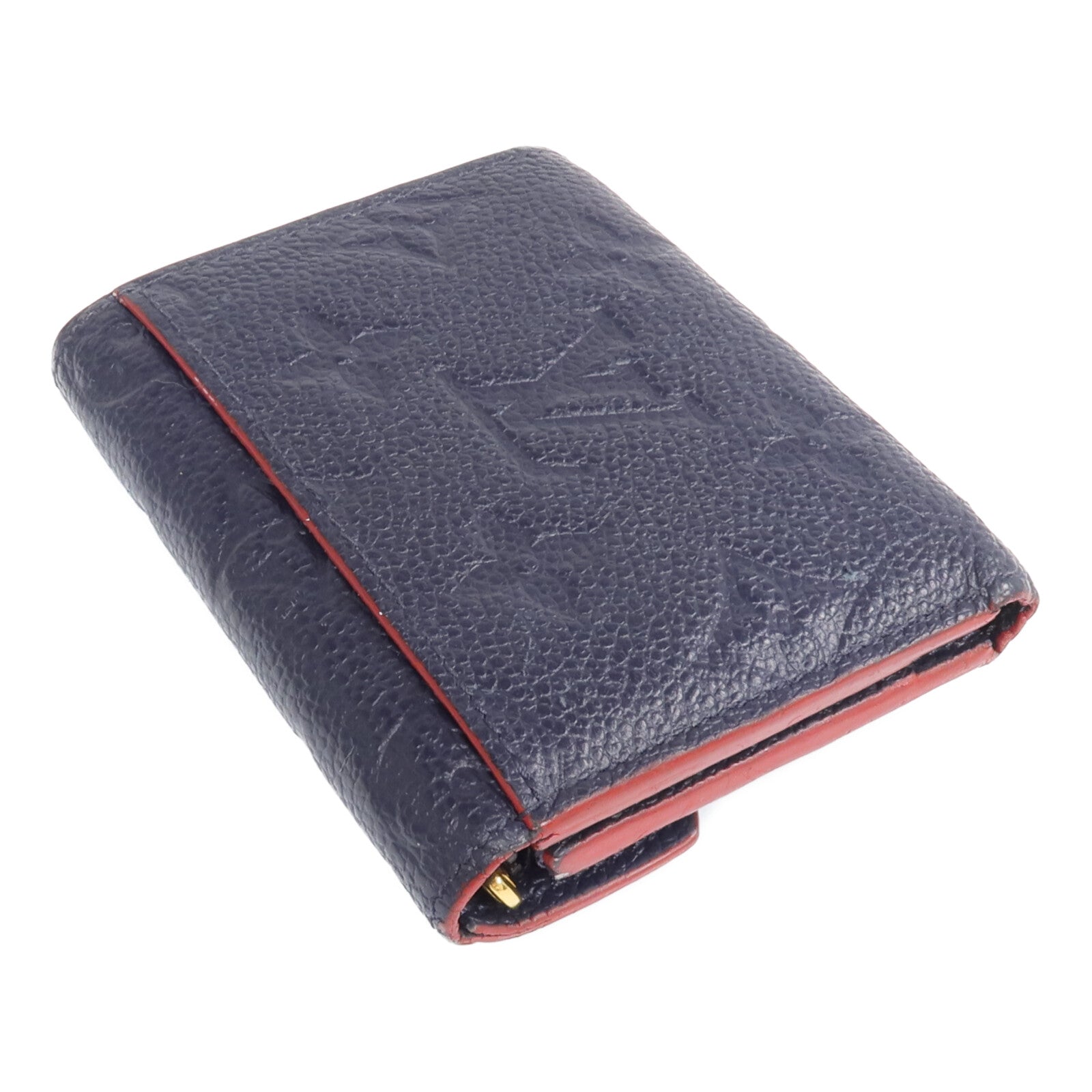 LOUIS VUITTON Monogram Empreinte Portefeuille Zoe金扣錢包