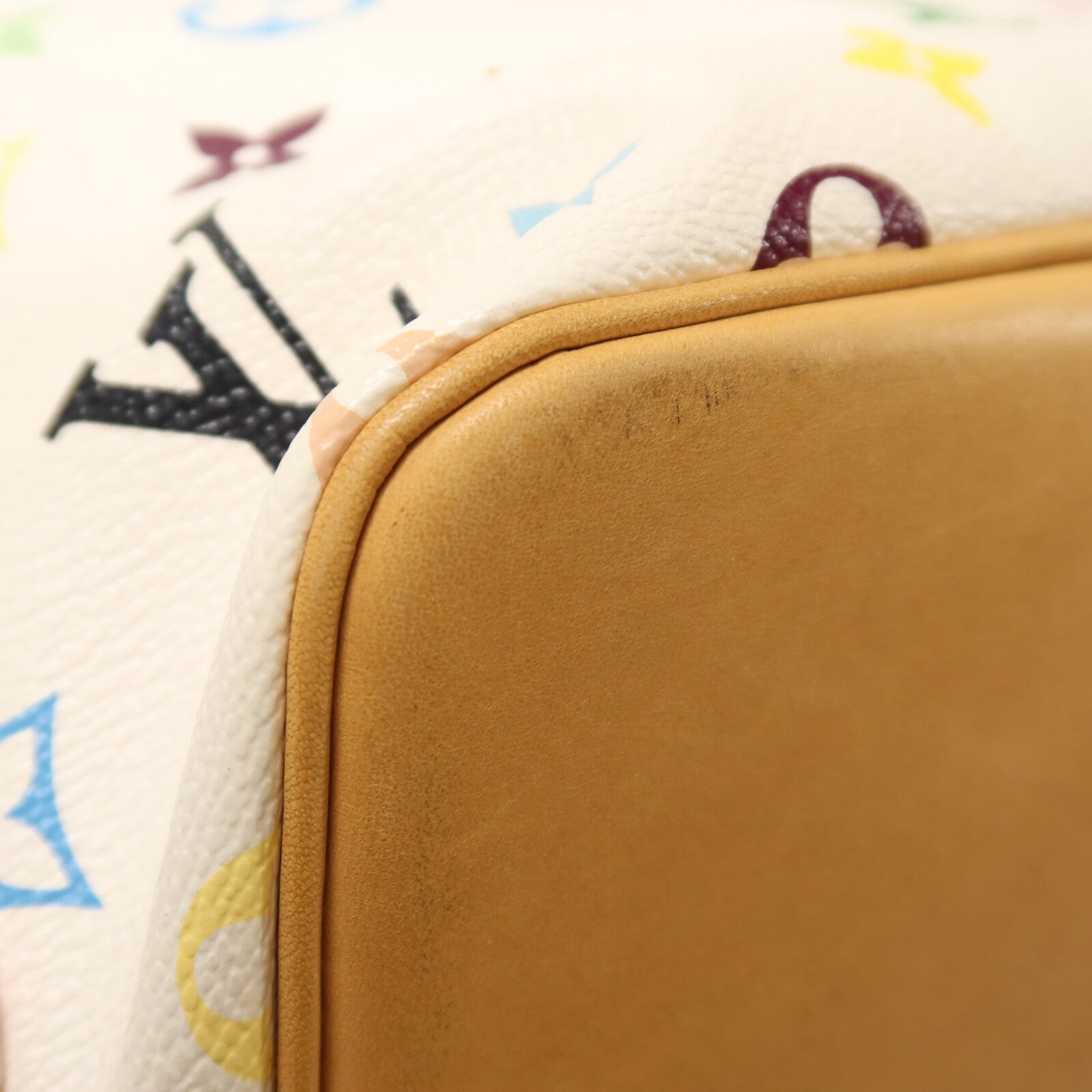 LOUIS VUITTON Monogram Multicolore Petit Noe金扣肩背袋