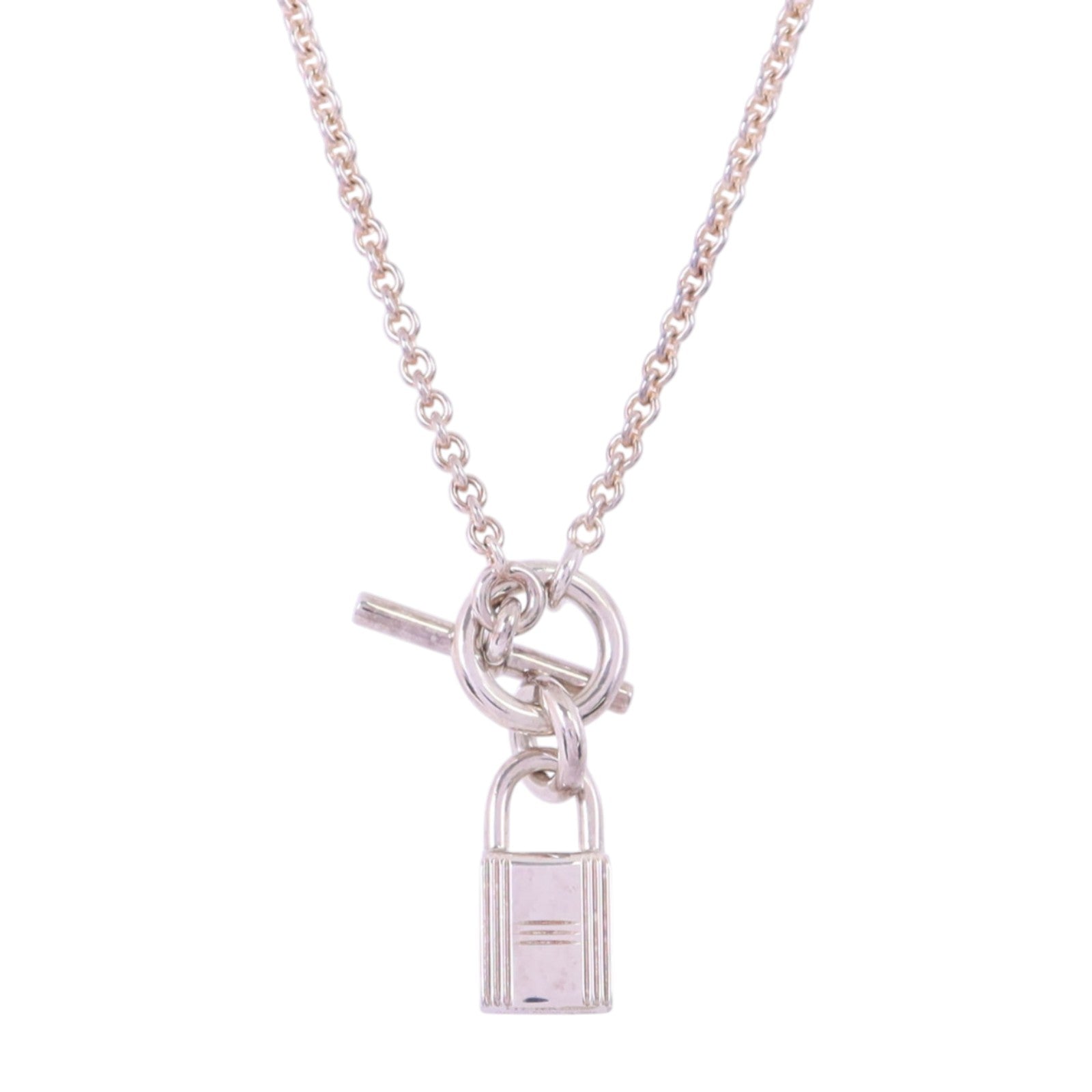 HERMES 【激減優惠】925純銀Kelly Cardenas Necklace銀扣項鏈