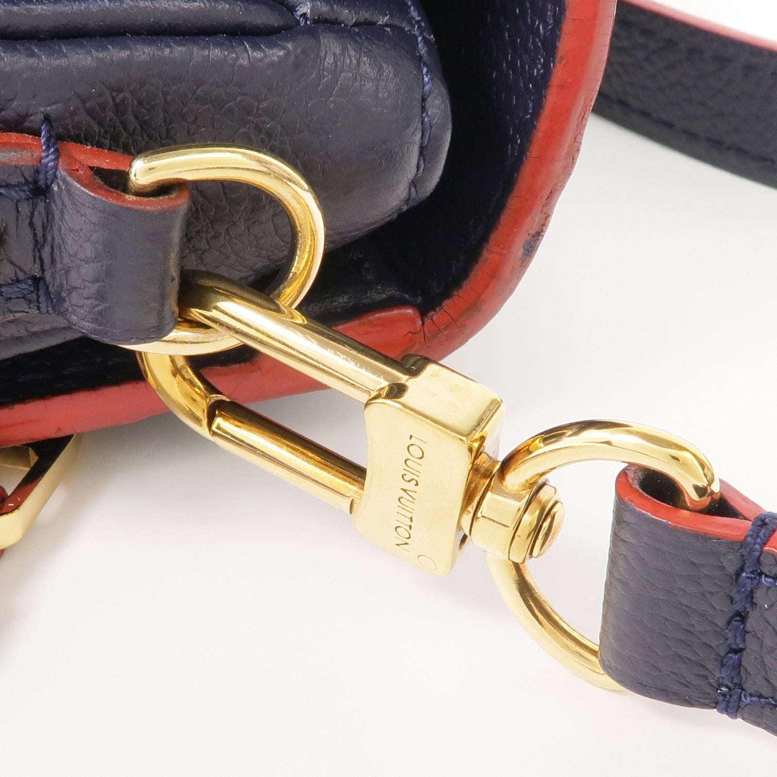 LOUIS VUITTON Monogram Empreinte Pochette Metis金扣手挽肩背兩用袋