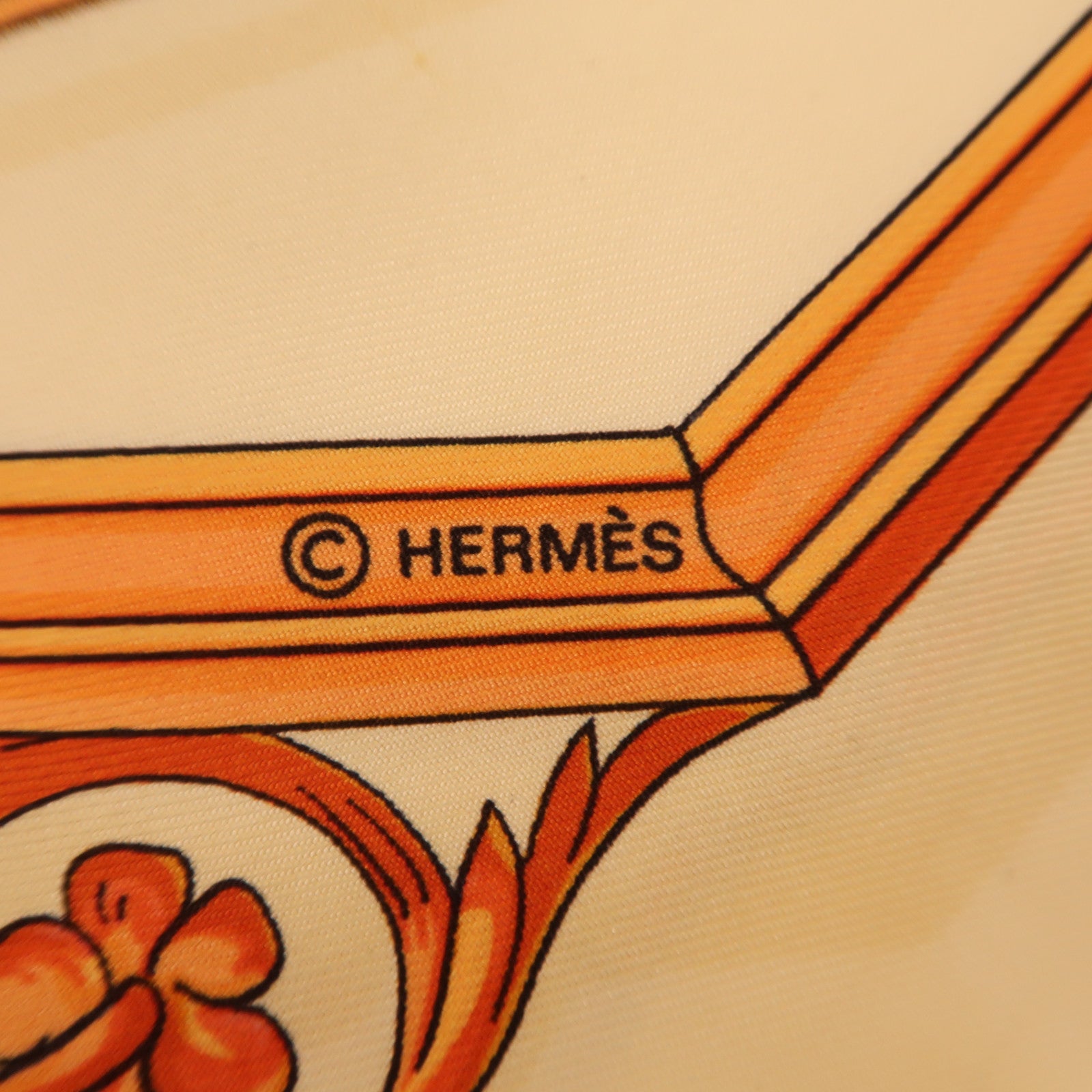 HERMES 絲質Scarf絲巾