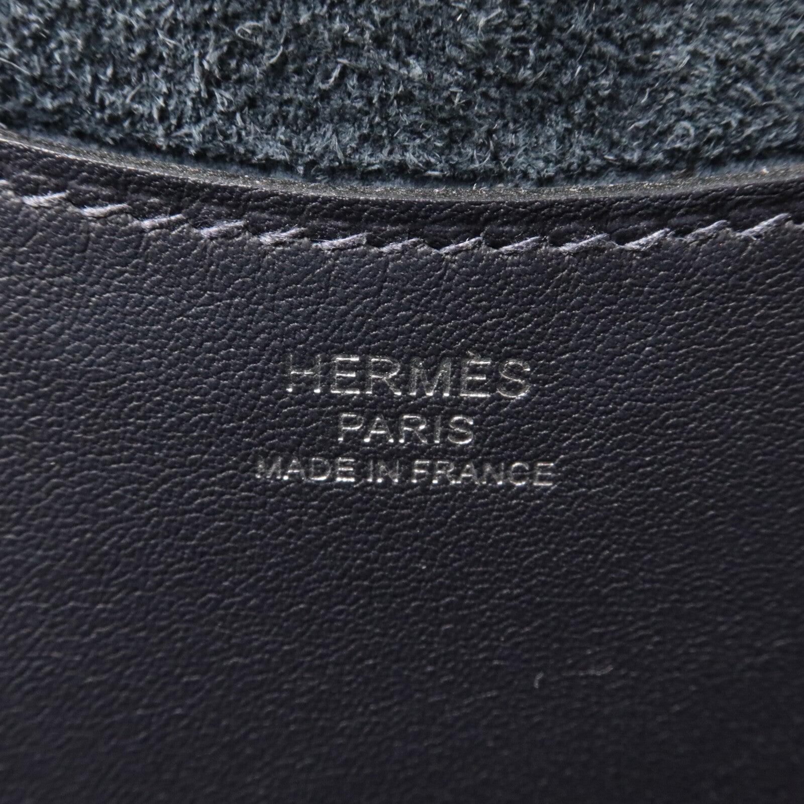 HERMES Clemence皮革In The Loop 18手挽袋Caban