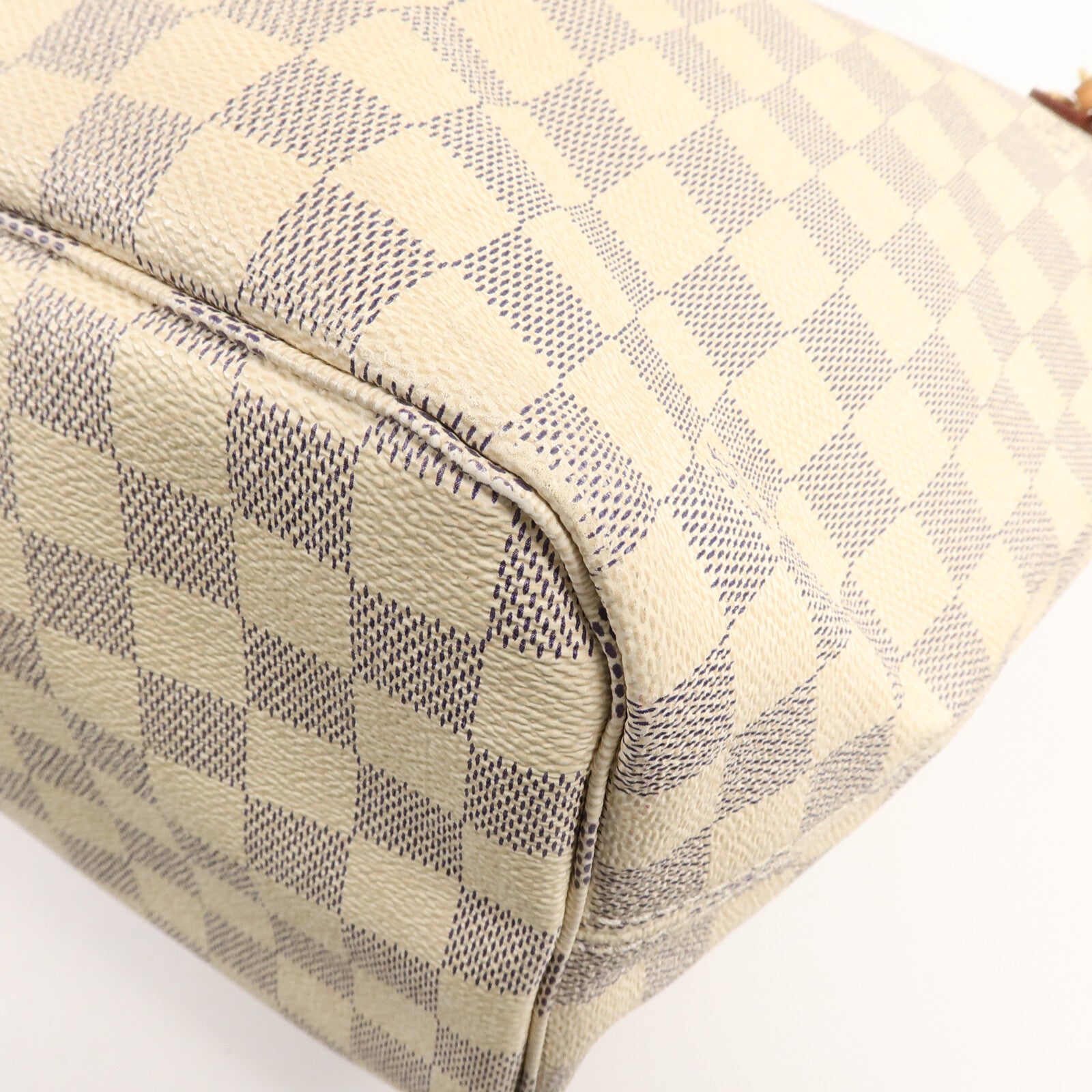 LOUIS VUITTON Damier Neverfull MM手挽袋