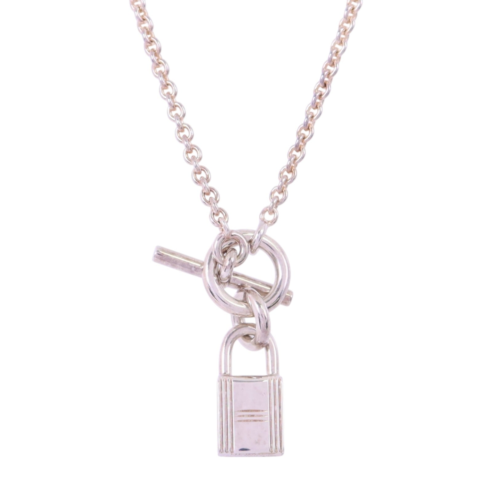 HERMES 【激減優惠】925純銀Kelly Cardenas Necklace銀扣項鏈