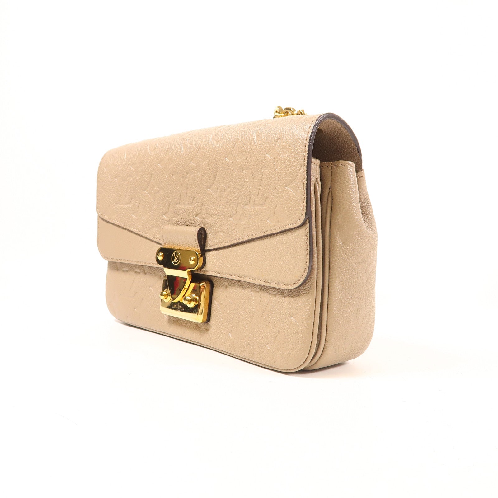 LOUIS VUITTON Momogram Empreinte Marceau肩背袋灰色