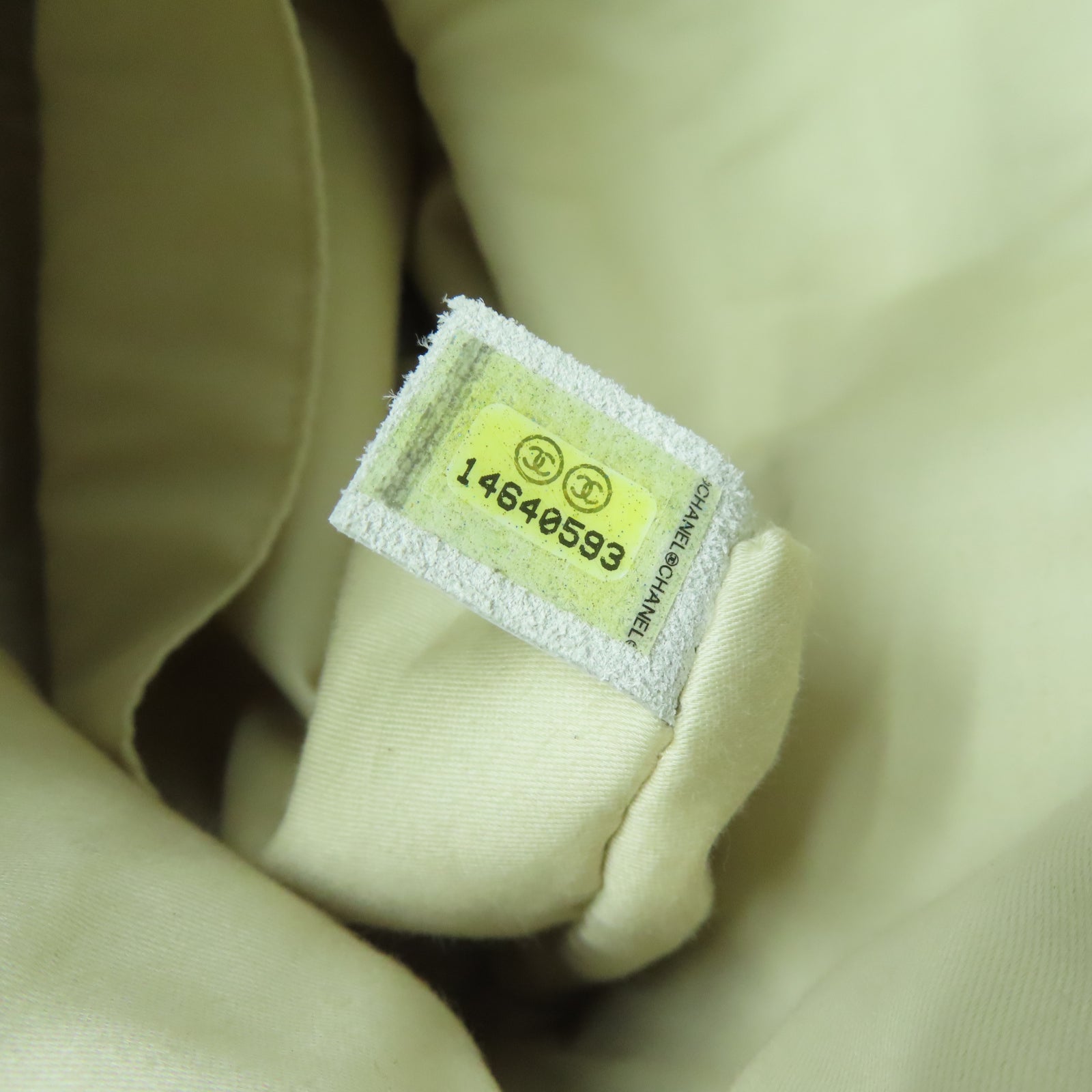 CHANEL 【激減優惠】蛇皮皮革Clutch金扣手拿包棕色