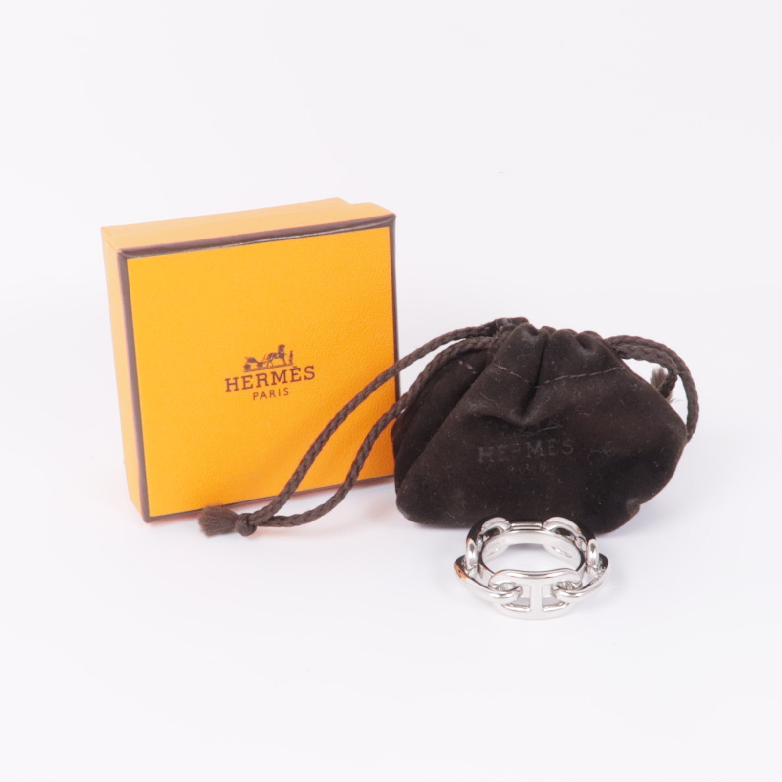 HERMES 【激減優惠】金屬Scarf Ring