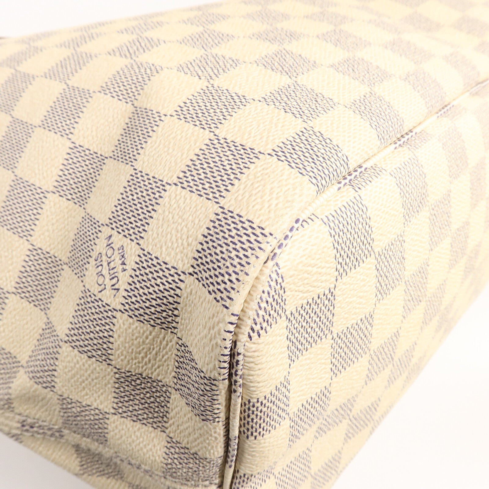 LOUIS VUITTON Damier Neverfull MM手挽袋