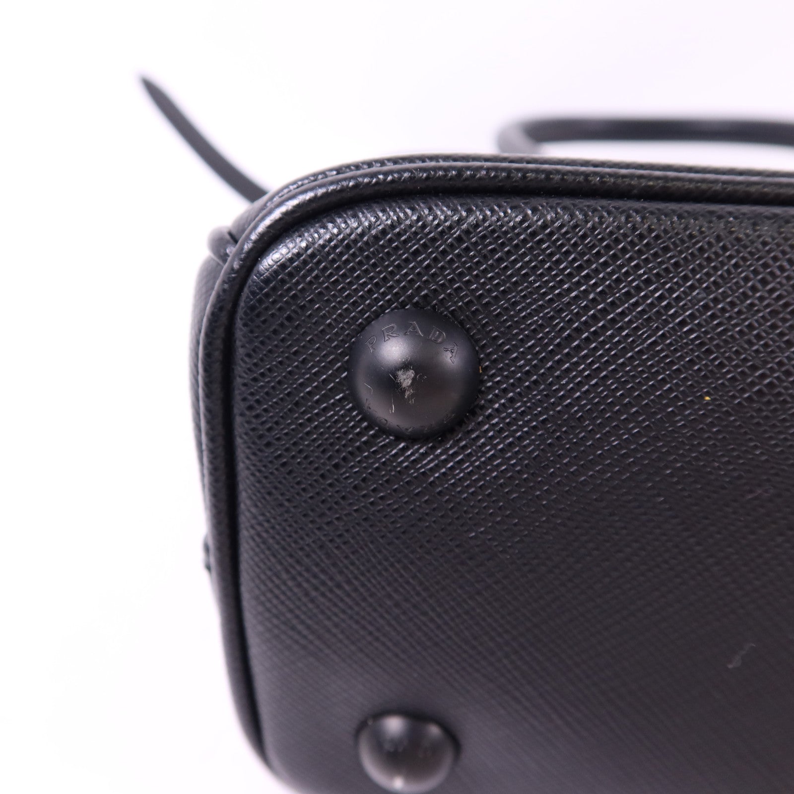 PRADA Saffiano皮革Galleria Nano手挽肩背兩用袋