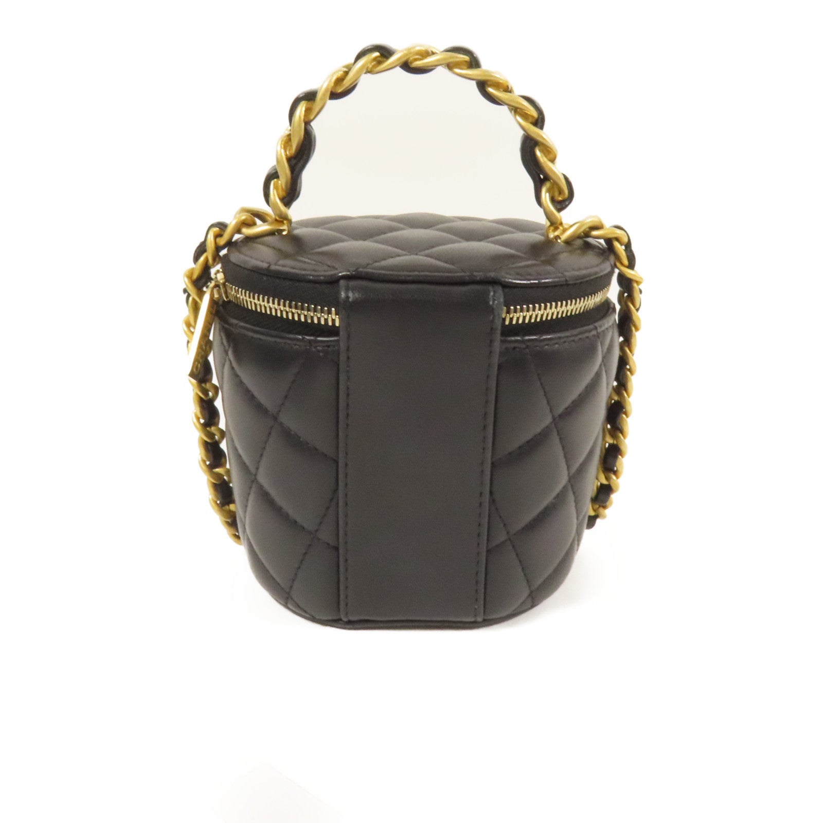 CHANEL 【激減優惠】牛皮皮革Chain Shoulder金扣手挽肩背兩用袋