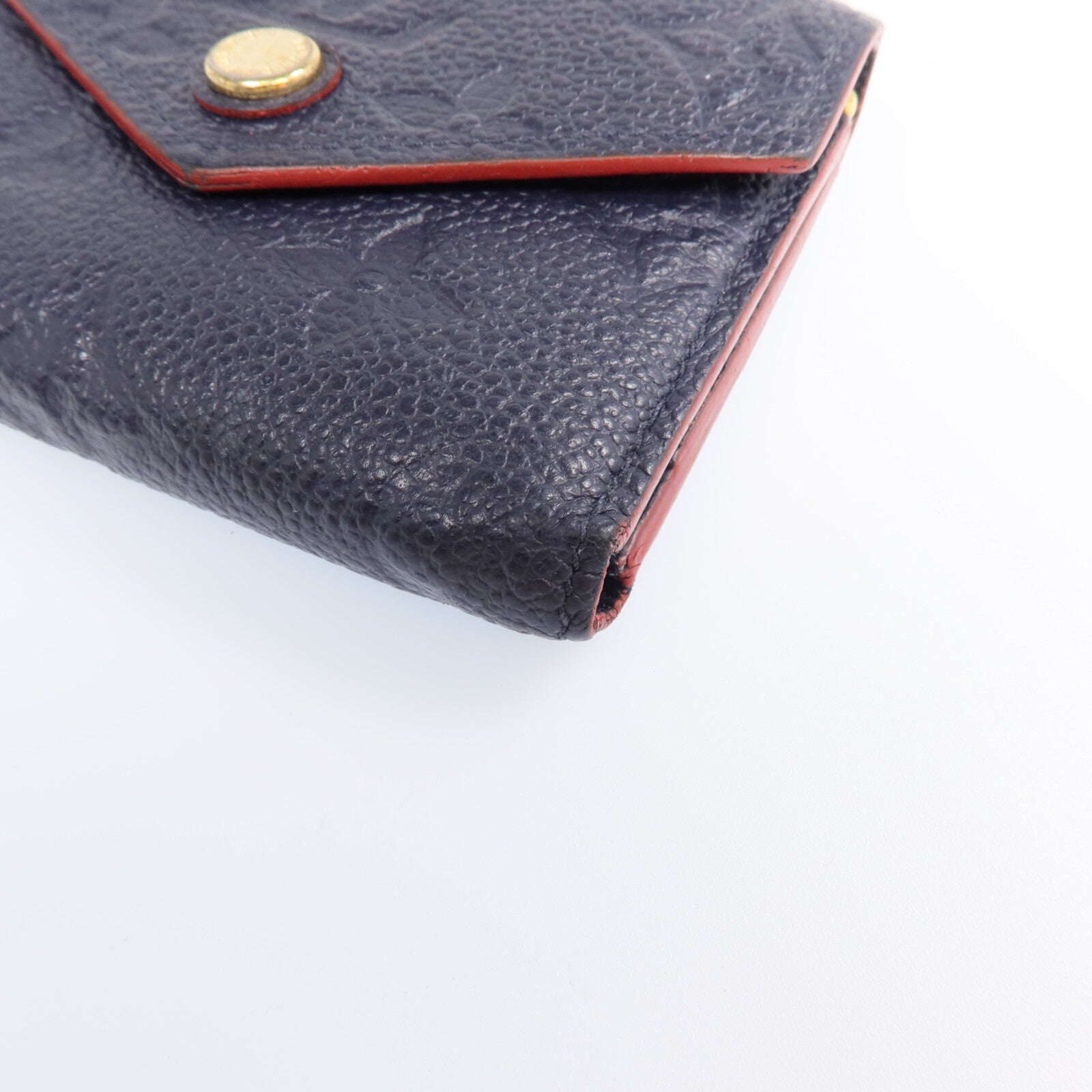 LOUIS VUITTON Monogram Empreinte Portefeuille Zoe金扣錢包