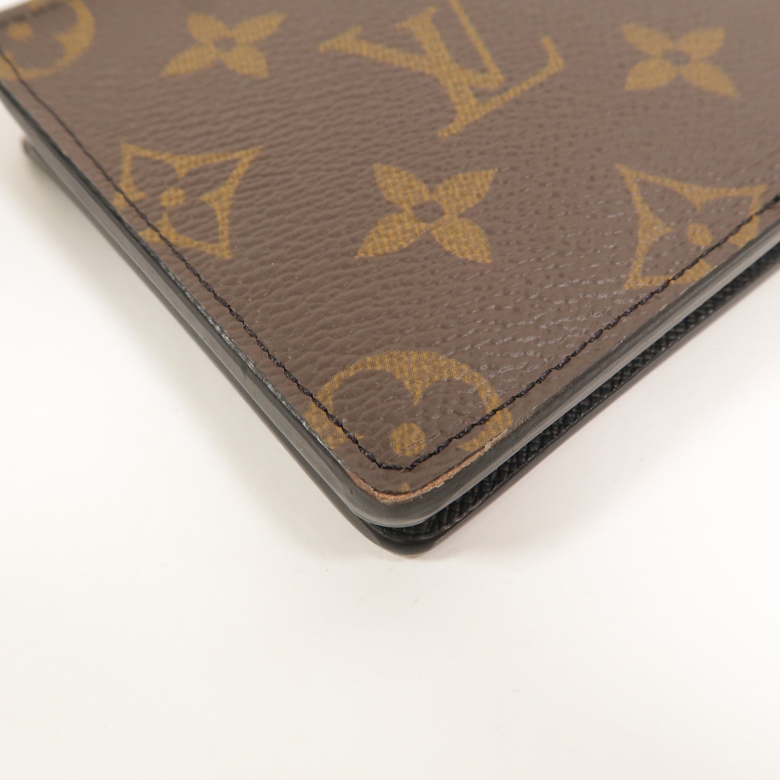 LOUIS VUITTON Monogram Macassar Multiple Wallet錢包