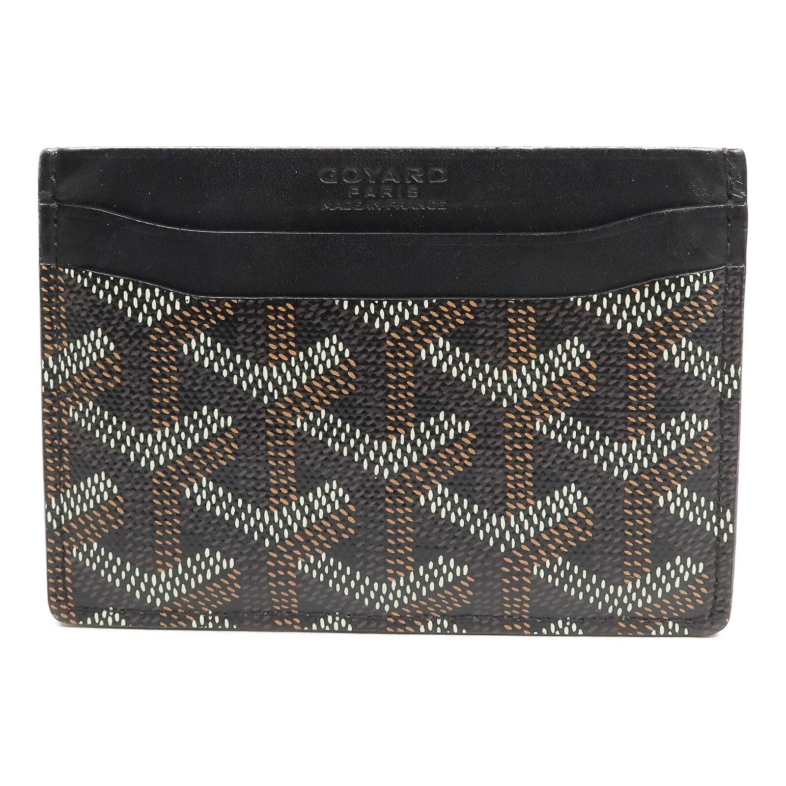 GOYARD 塗層帆布/牛皮皮革Saint-Sulpice Card Holder卡片套