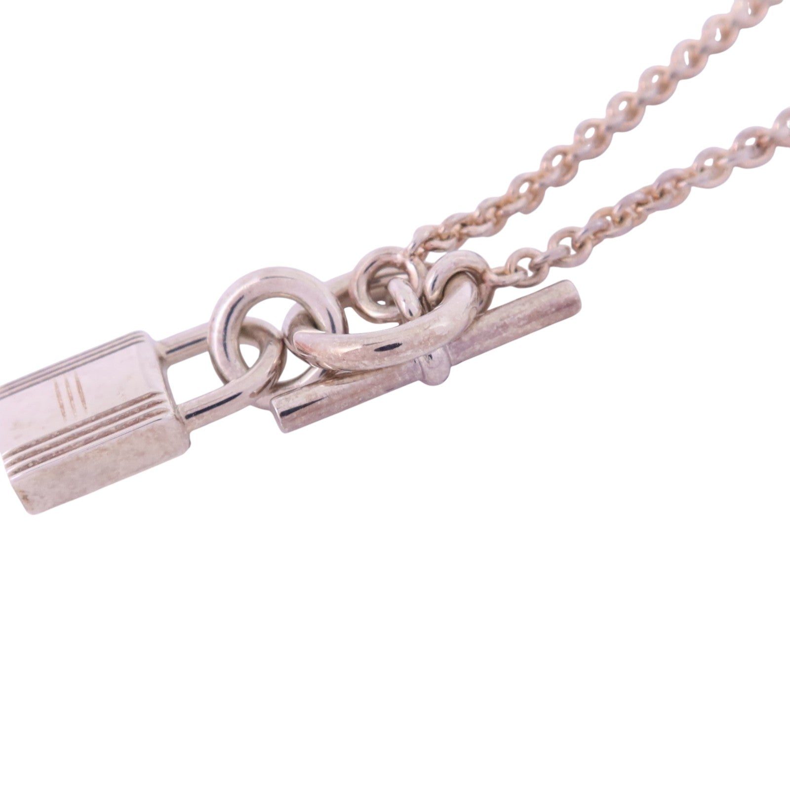 HERMES 【激減優惠】925純銀Kelly Cardenas Necklace銀扣項鏈