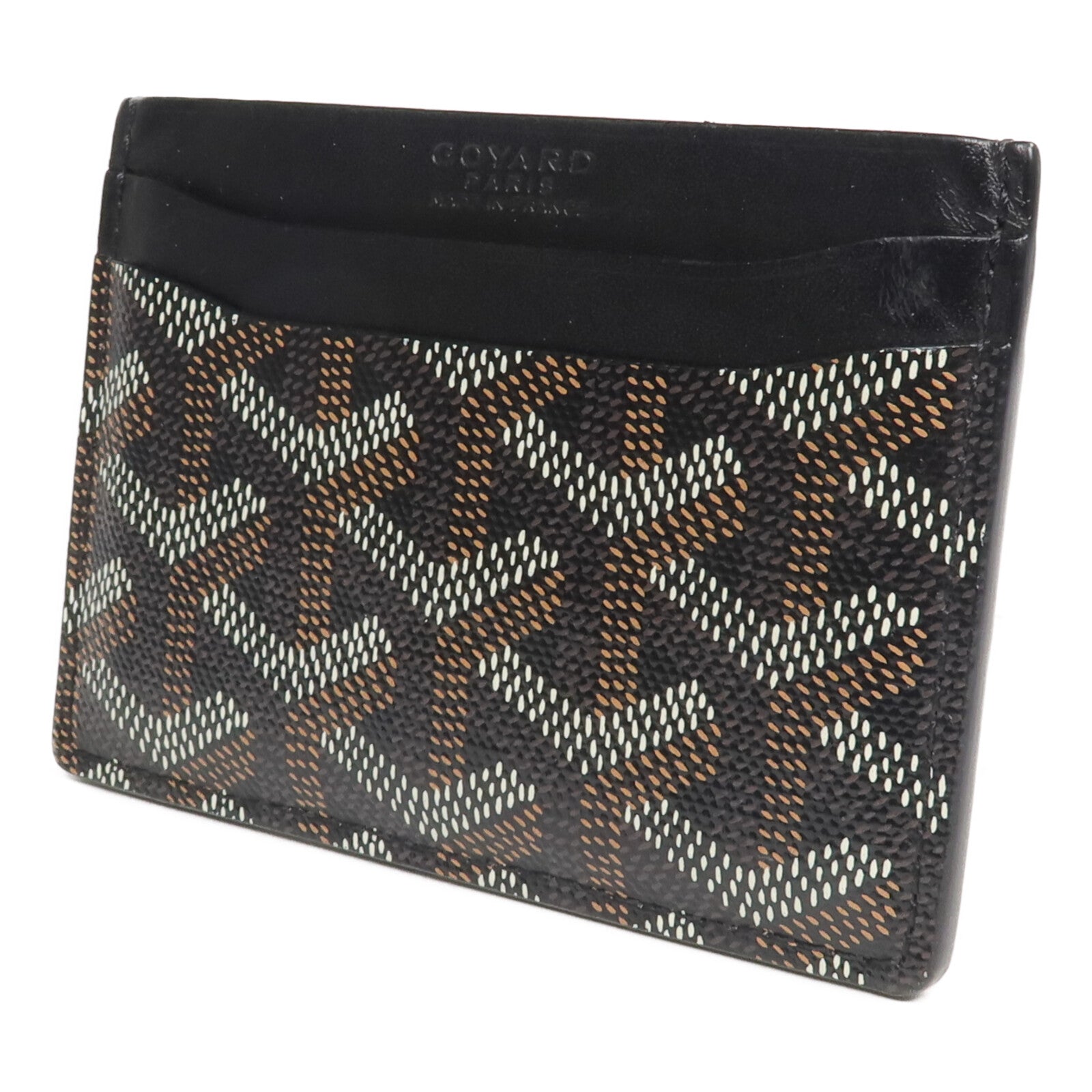 GOYARD 塗層帆布/牛皮皮革Saint-Sulpice Card Holder卡片套