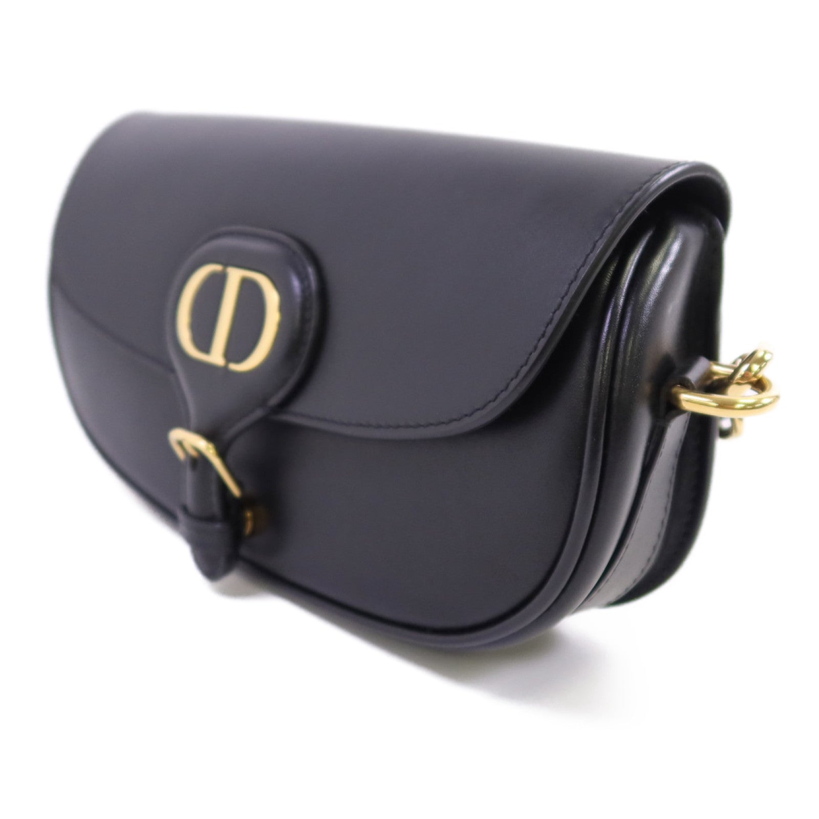 Dior 牛皮皮革Bobby East West金扣肩背袋