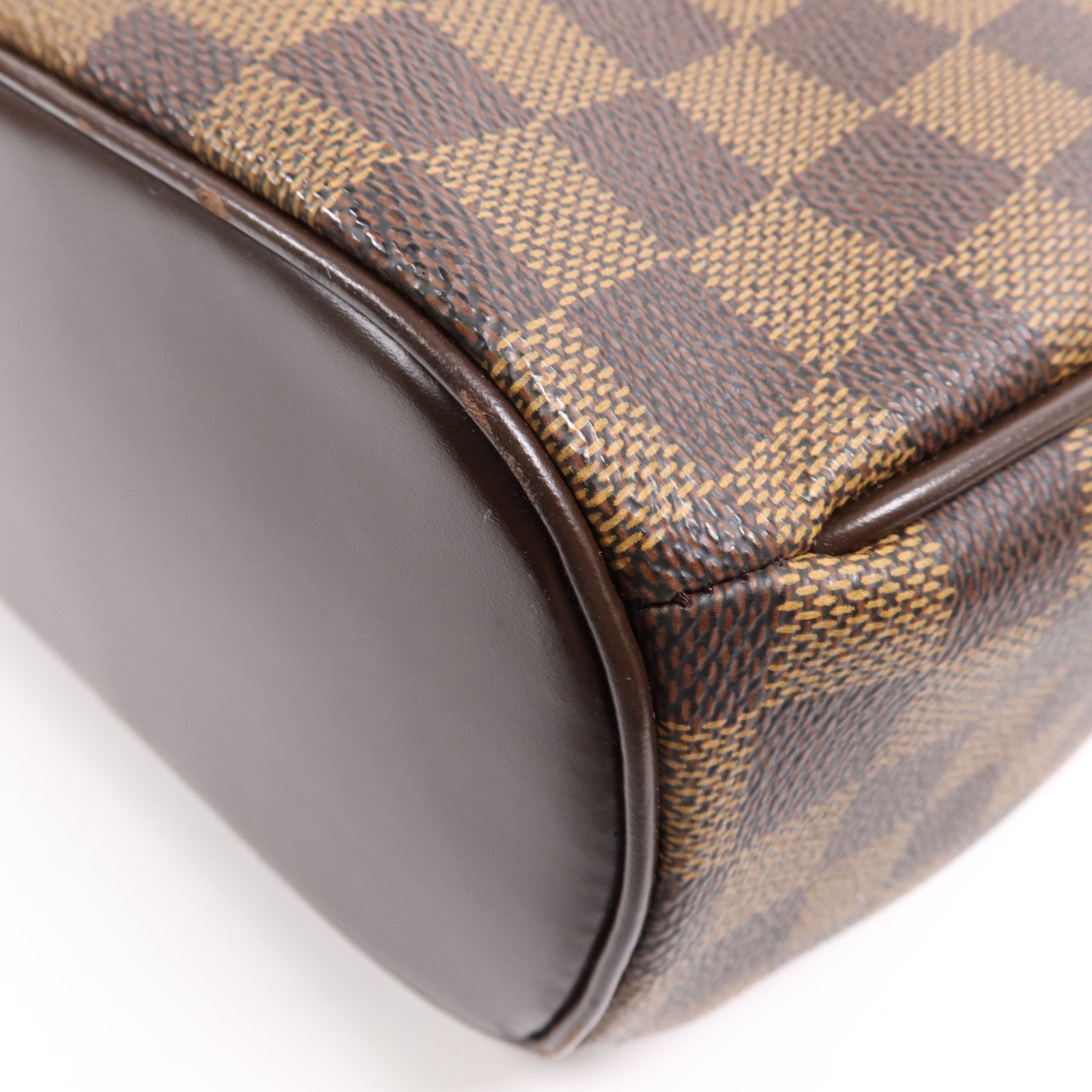 LOUIS VUITTON Damier Sarria Horizontal金扣手挽袋