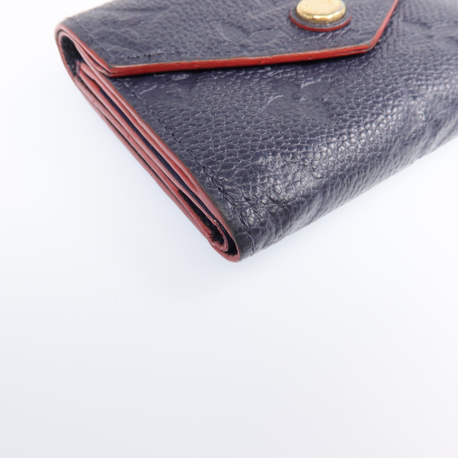 LOUIS VUITTON Monogram Empreinte Portefeuille Zoe金扣錢包