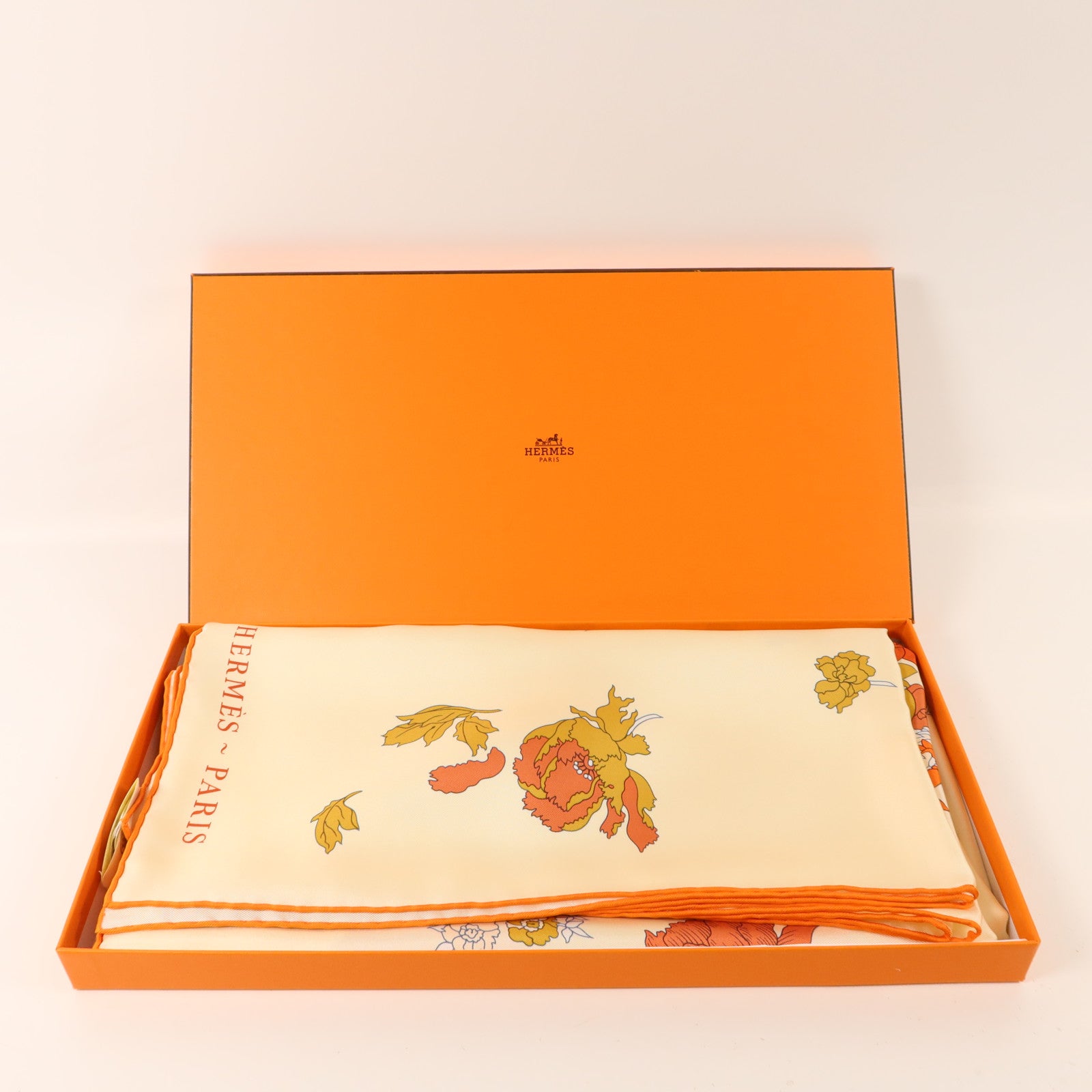 HERMES 絲質Scarf 140X140絲巾