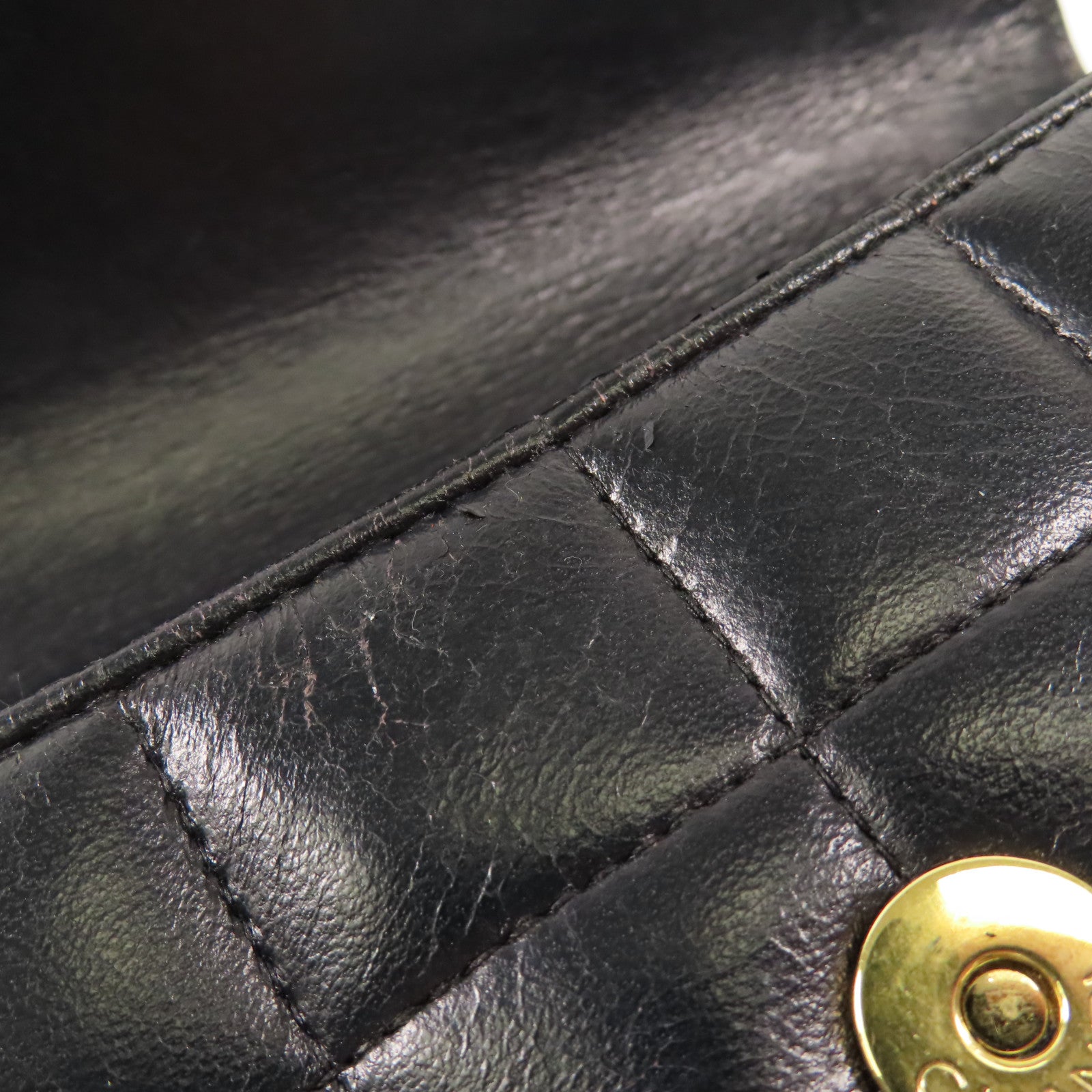 CHANEL 【激減優惠】牛皮皮革Shoulder Bag金扣鏈帶肩背袋