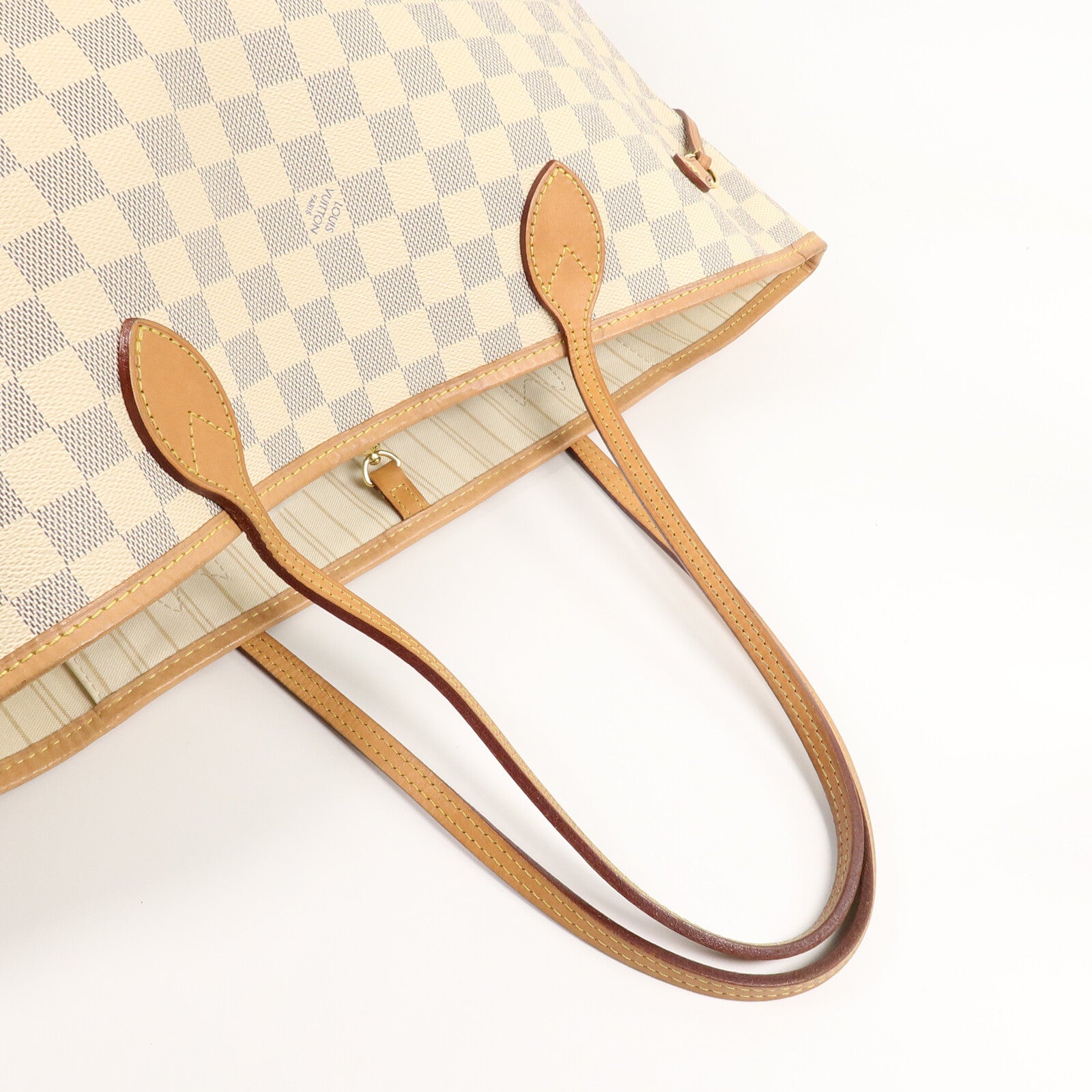 LOUIS VUITTON Damier Neverfull MM手挽袋