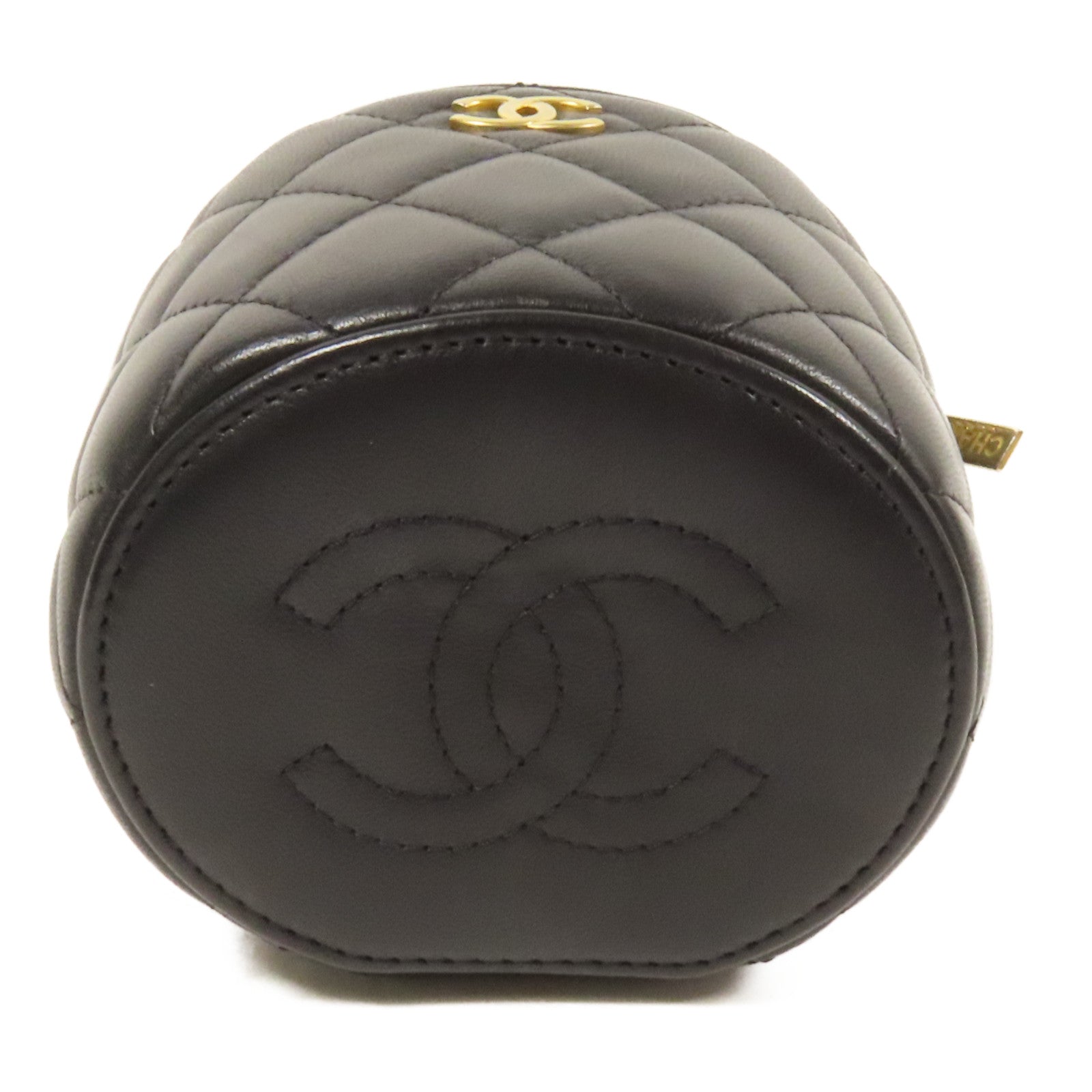 CHANEL 【激減優惠】牛皮皮革Chain Shoulder金扣手挽肩背兩用袋