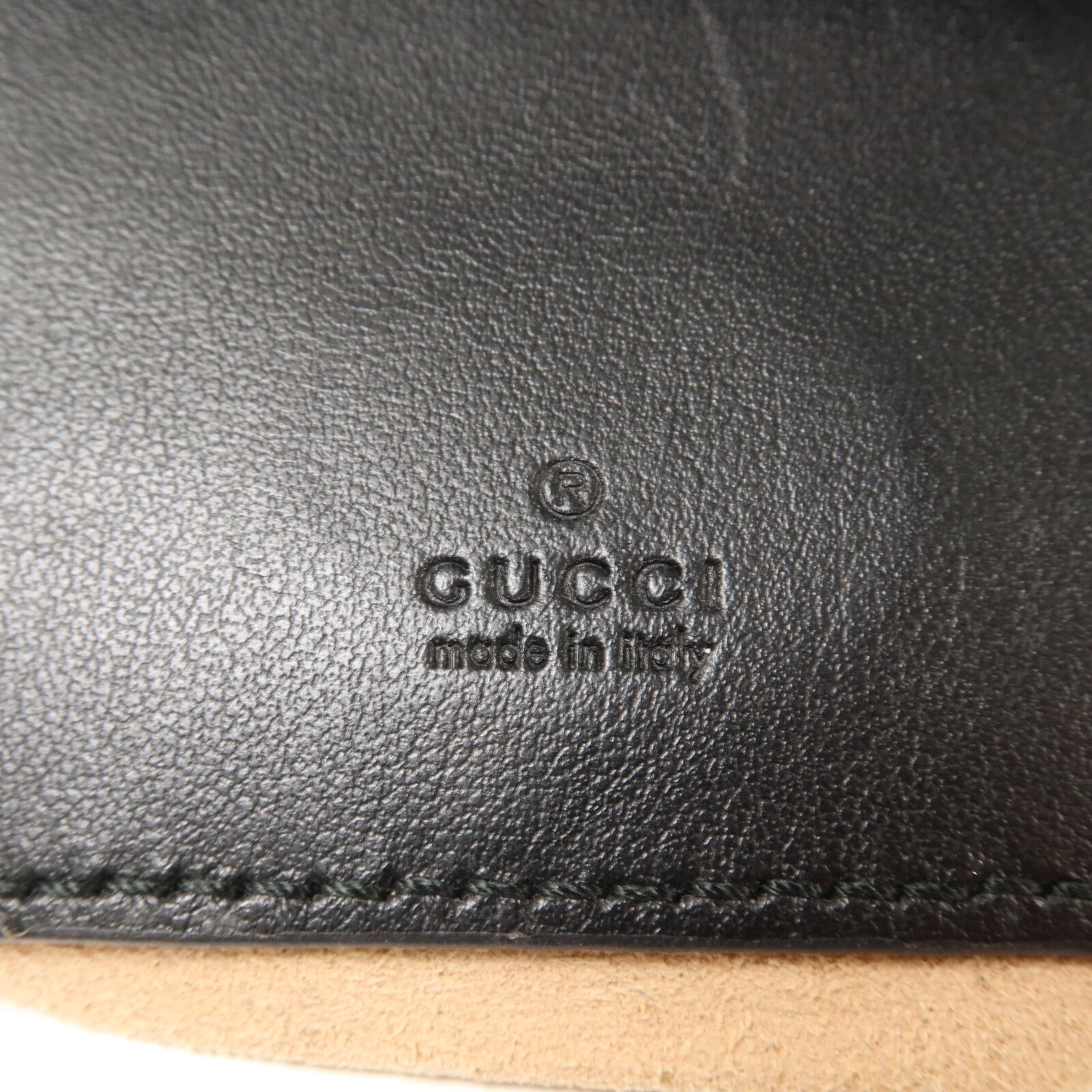 GUCCI 牛皮皮革GG Marmont Bucket鏈帶肩背袋