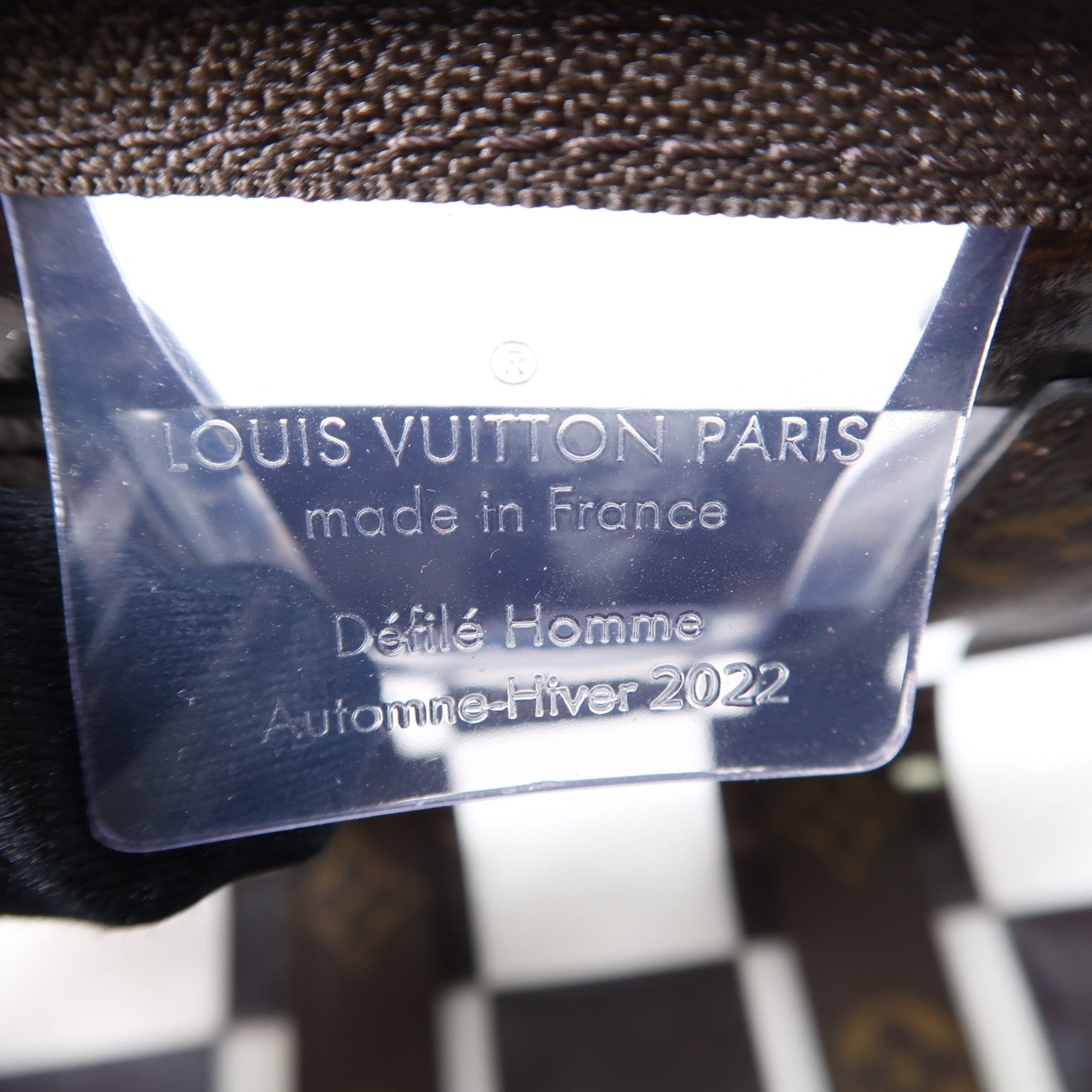 LOUIS VUITTON Monogram Chess Bandouliere 25手挽肩背兩用袋啡色