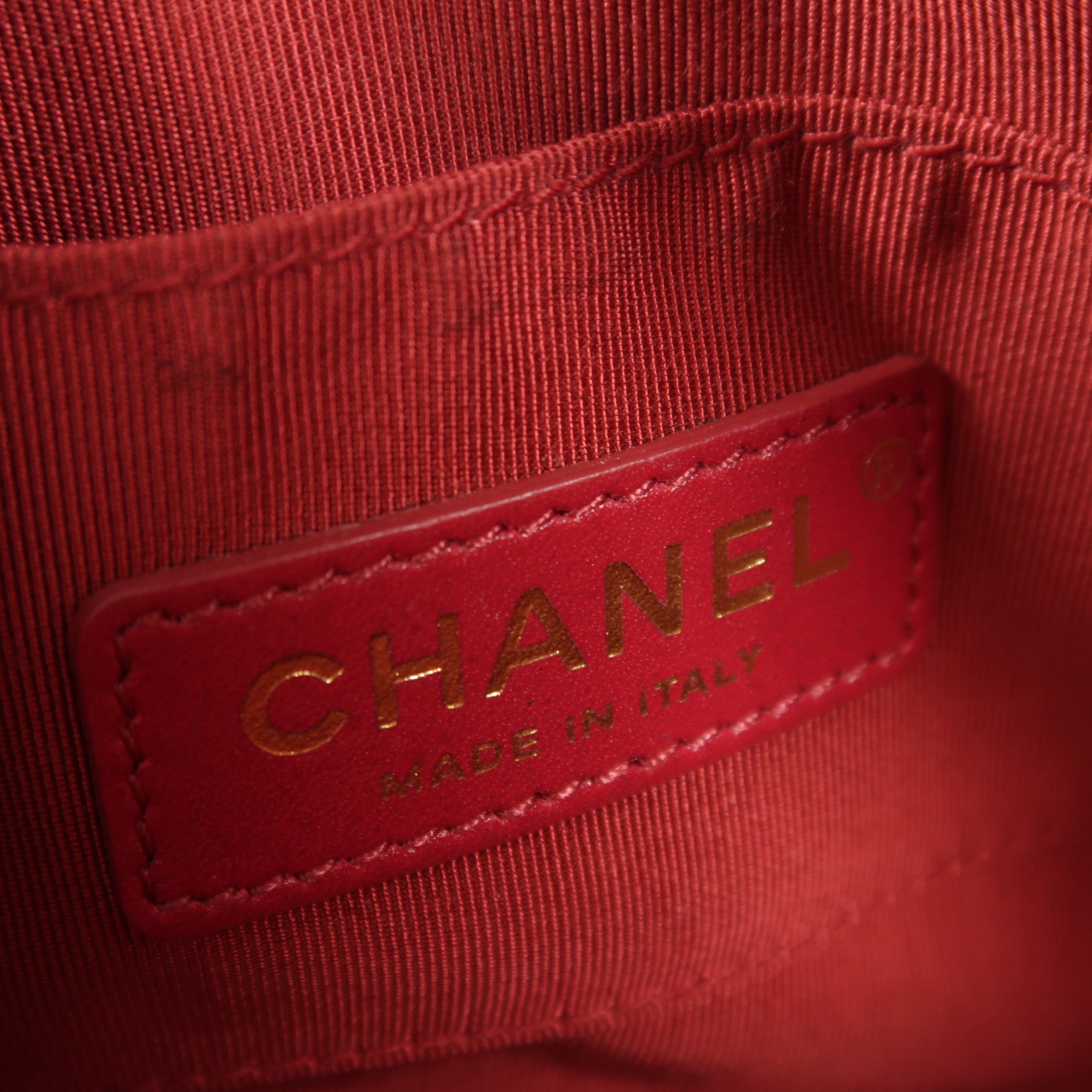 CHANEL 牛皮皮革Top Handle Camera Bag鏈帶肩背袋