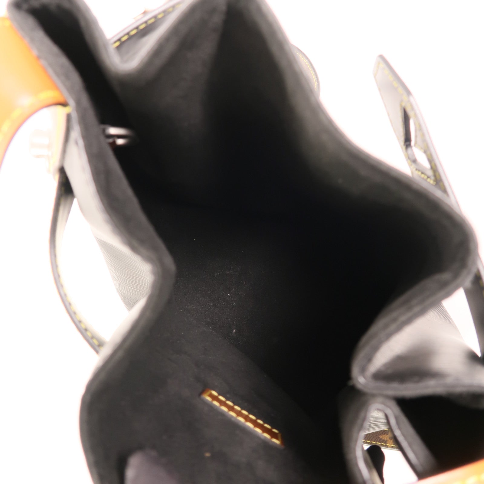 LOUIS VUITTON Epi Twist Bucket銀扣手挽肩背兩用袋