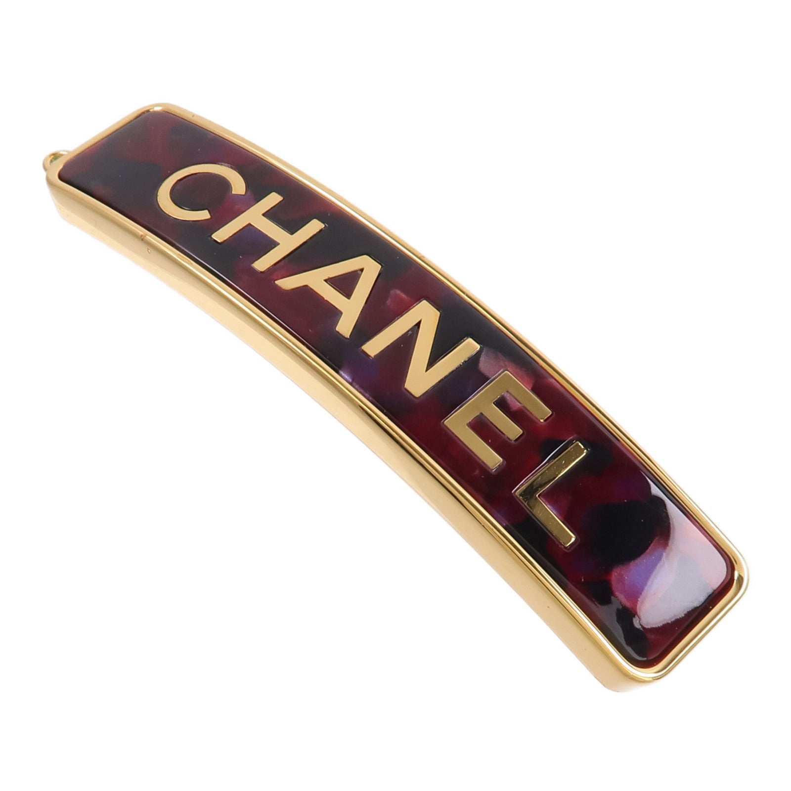 CHANEL 金屬/琺瑯Hair clip髮夾