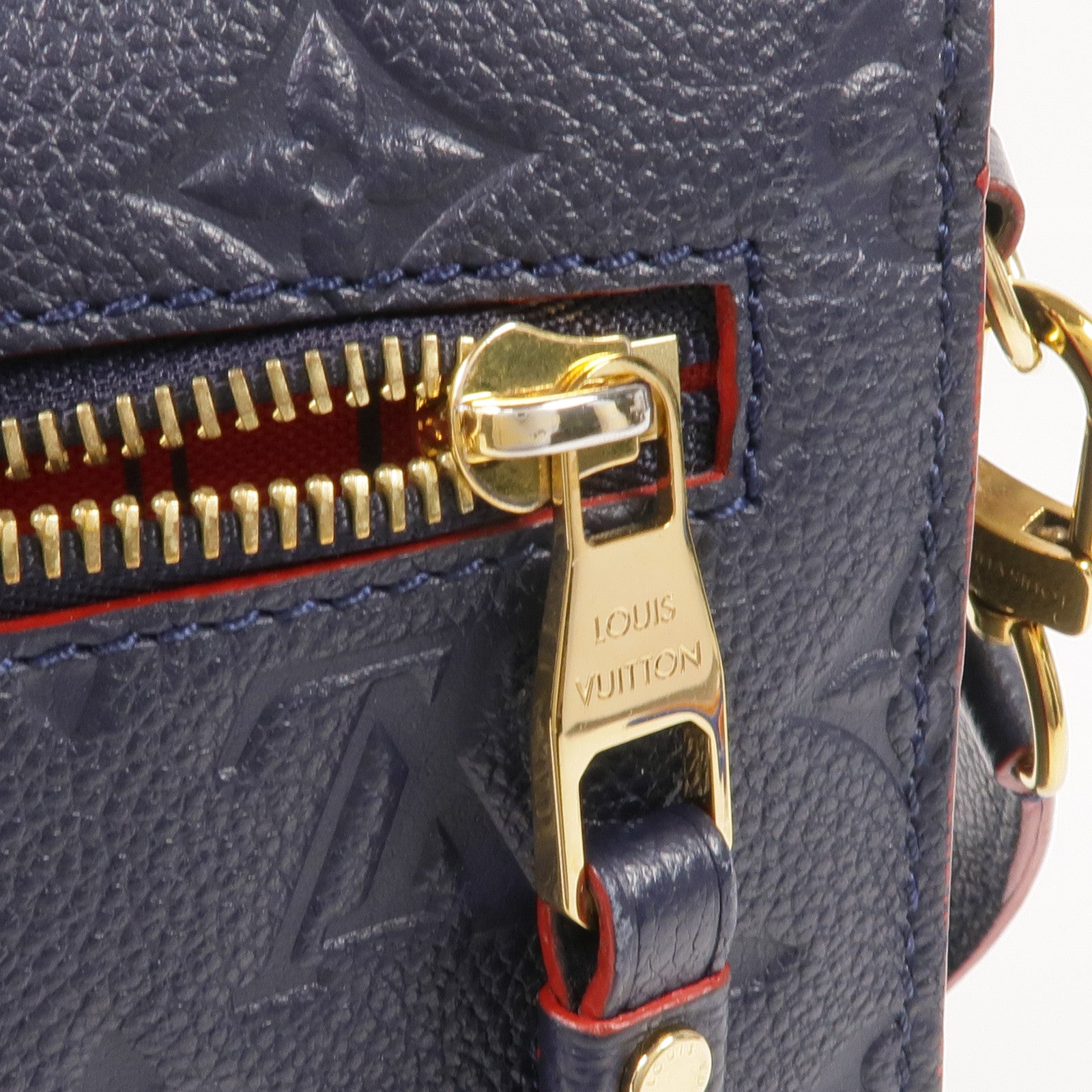 LOUIS VUITTON Monogram Empreinte Pochette Metis金扣手挽肩背兩用袋