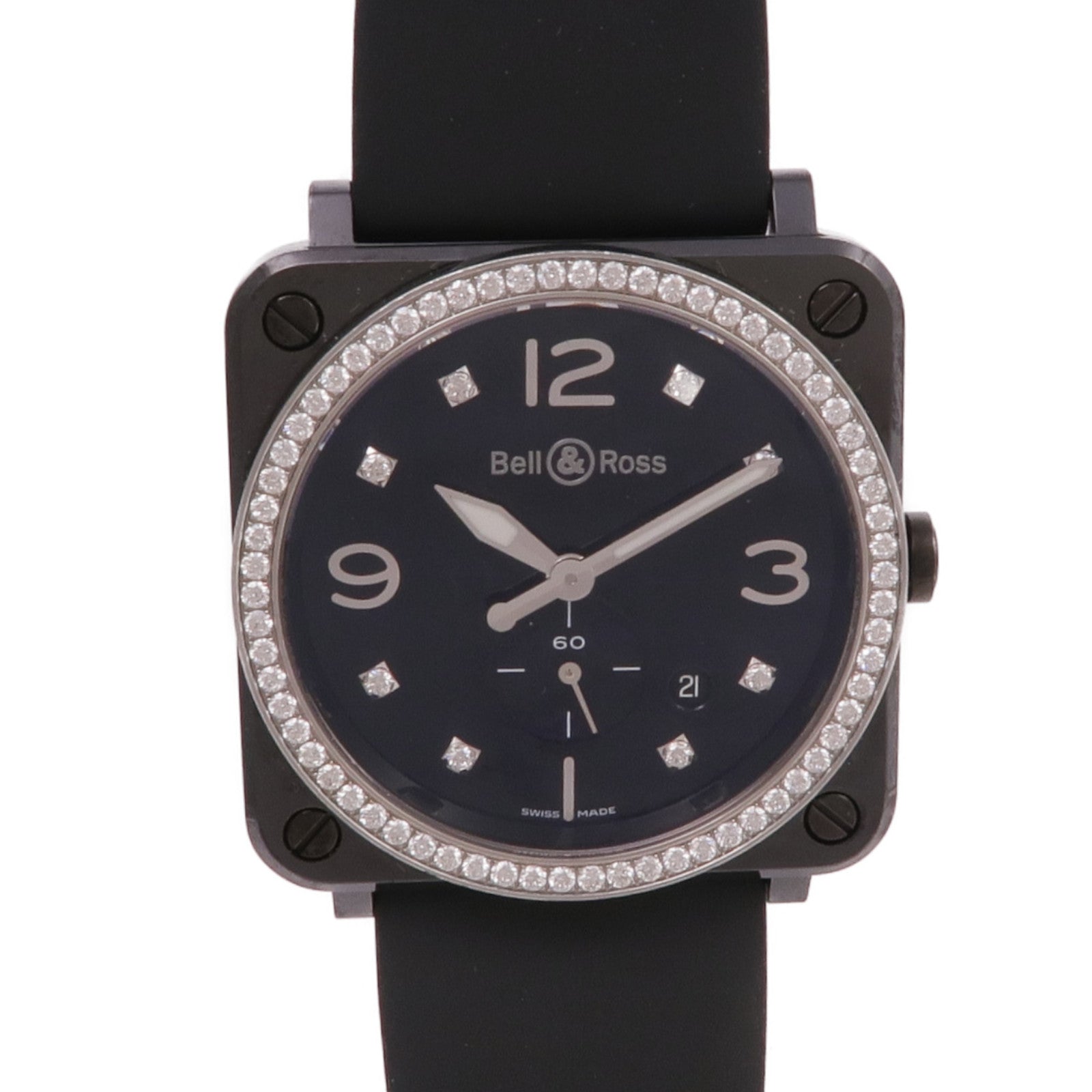 Bell＆Ross Black Ceramic Diamonds
