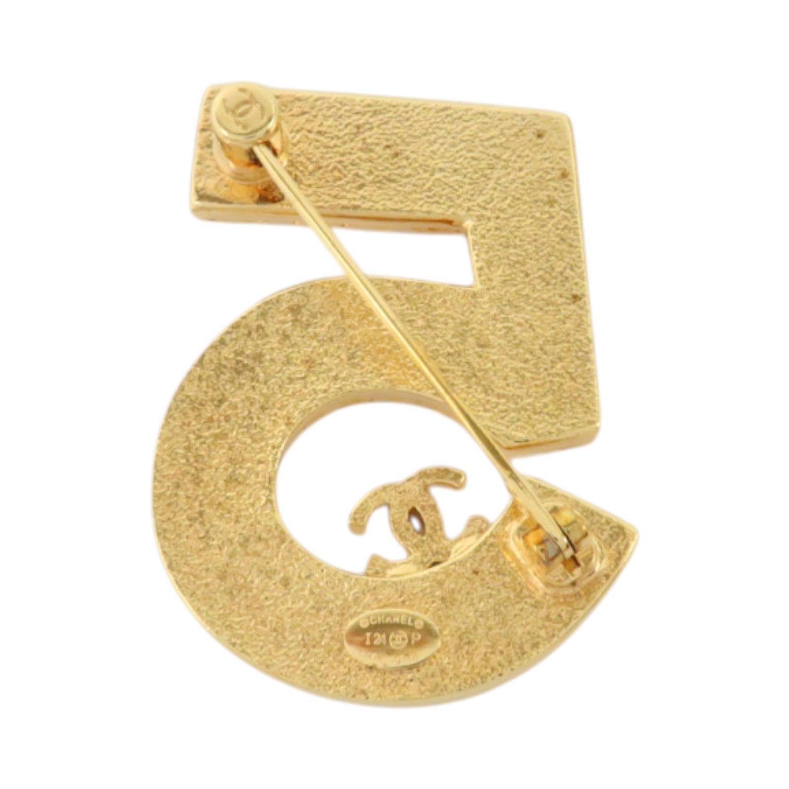 CHANEL 金屬/琺瑯 COCO Mark Brooch胸針