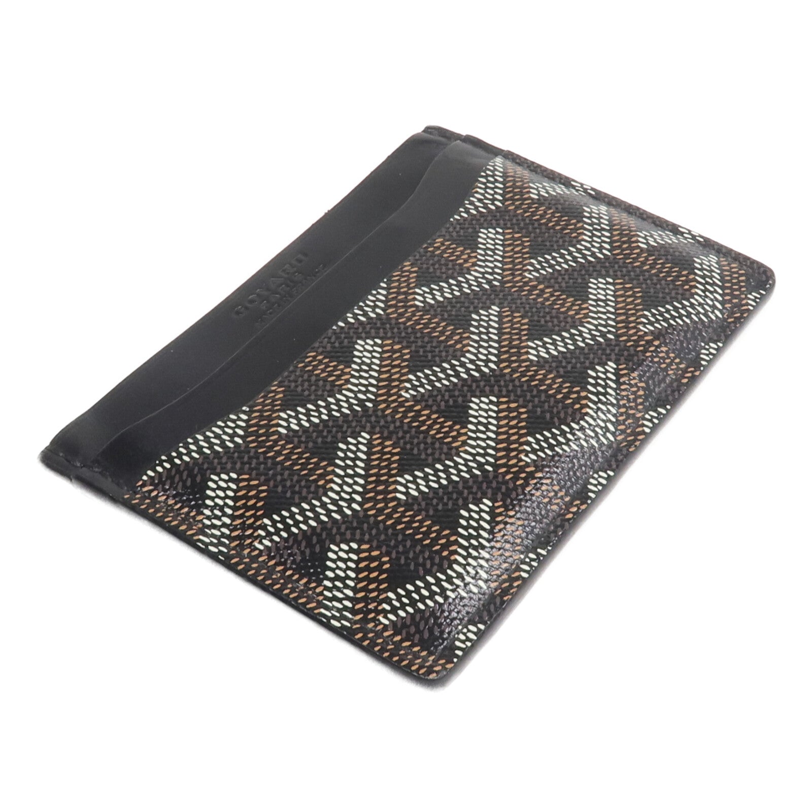 GOYARD 塗層帆布/牛皮皮革Saint-Sulpice Card Holder卡片套