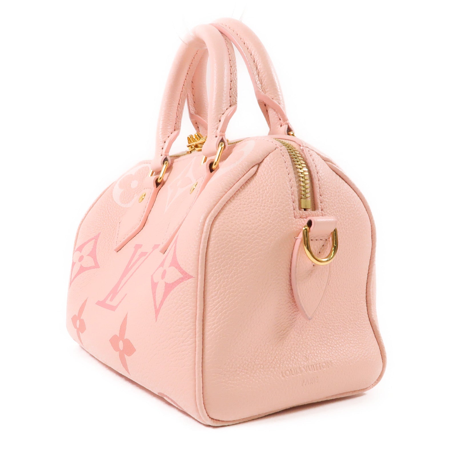 LOUIS VUITTON Monogram Empreinte Speedy Bandouliere 20金扣手挽肩背兩用袋