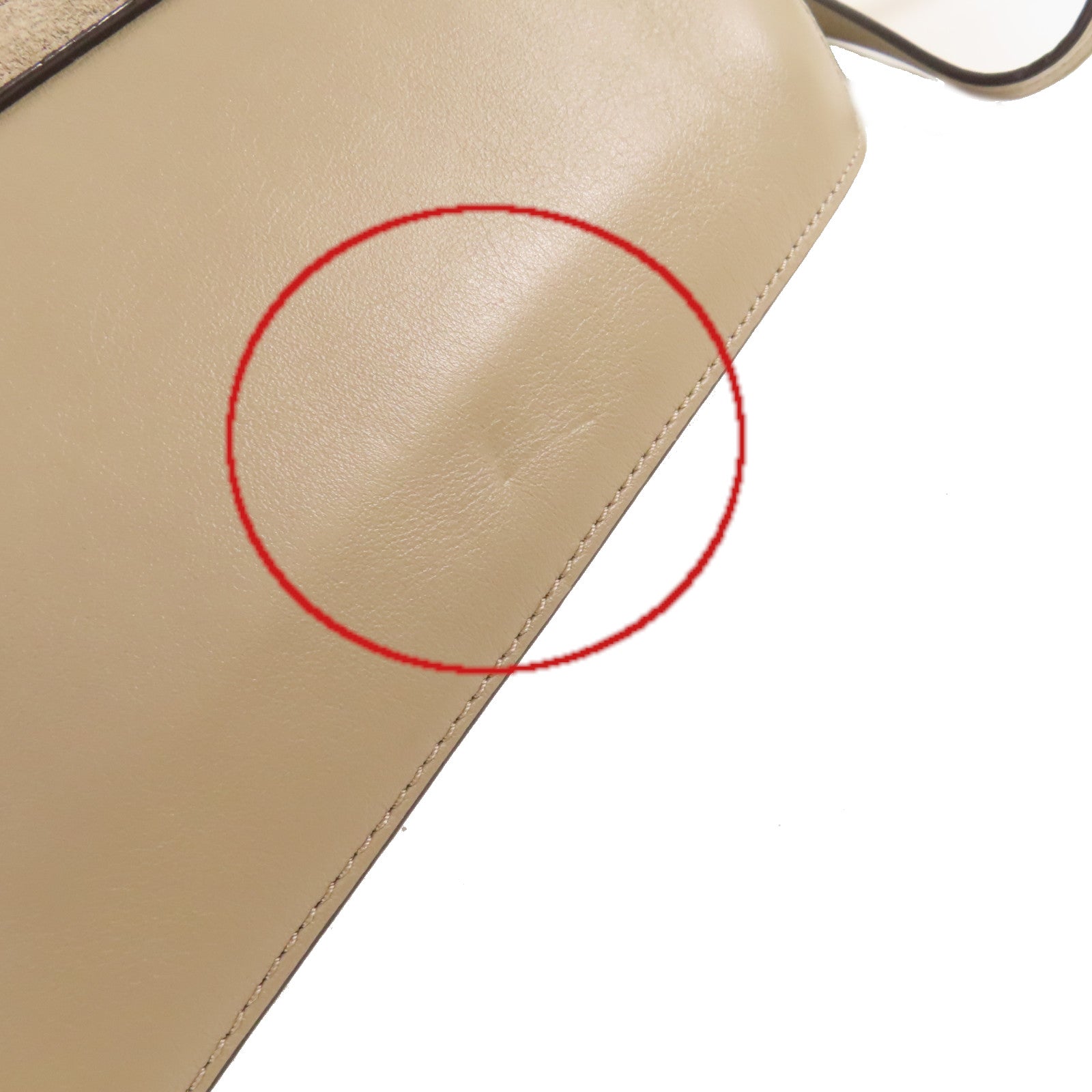Chloe 牛皮皮革/麂皮皮革Faye Small Bag Shoulder Bag金扣鏈帶肩背袋灰色