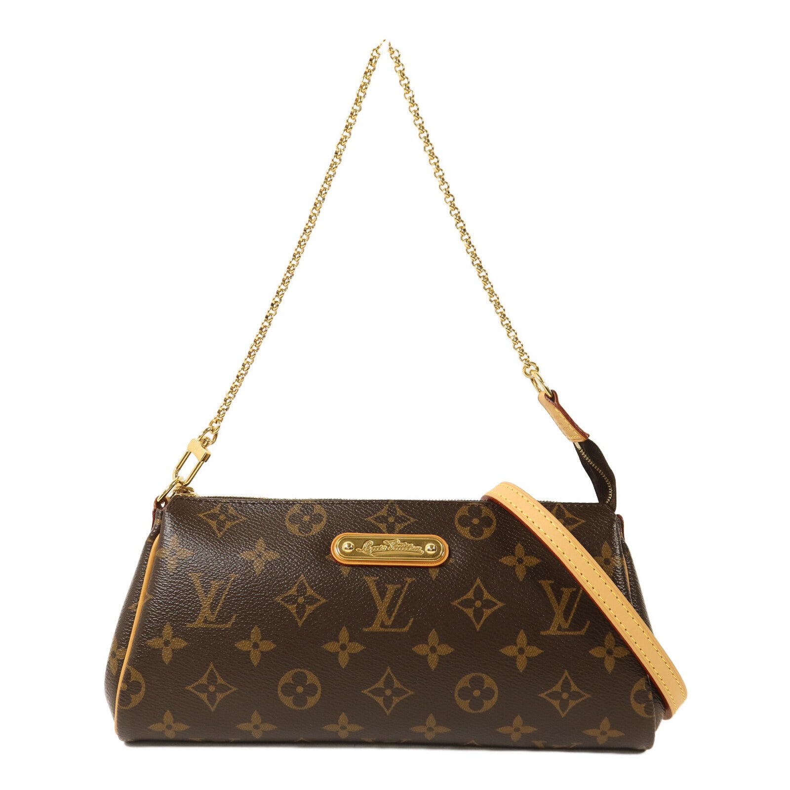 LOUIS VUITTON Monogram Eva金扣手挽肩背兩用袋