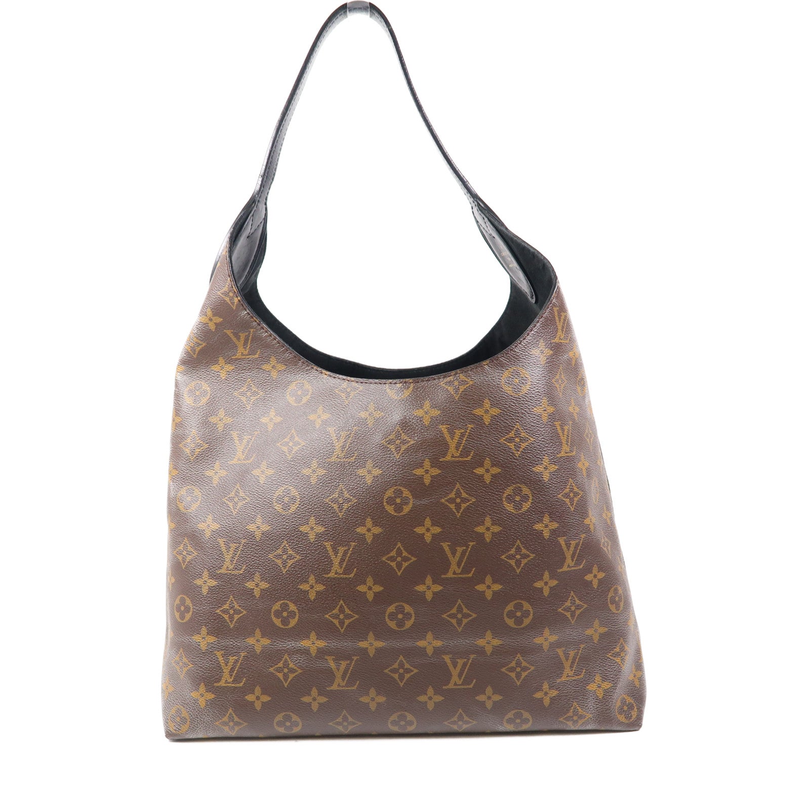 LOUIS VUITTON Monogram Flower Hobo金扣肩背袋