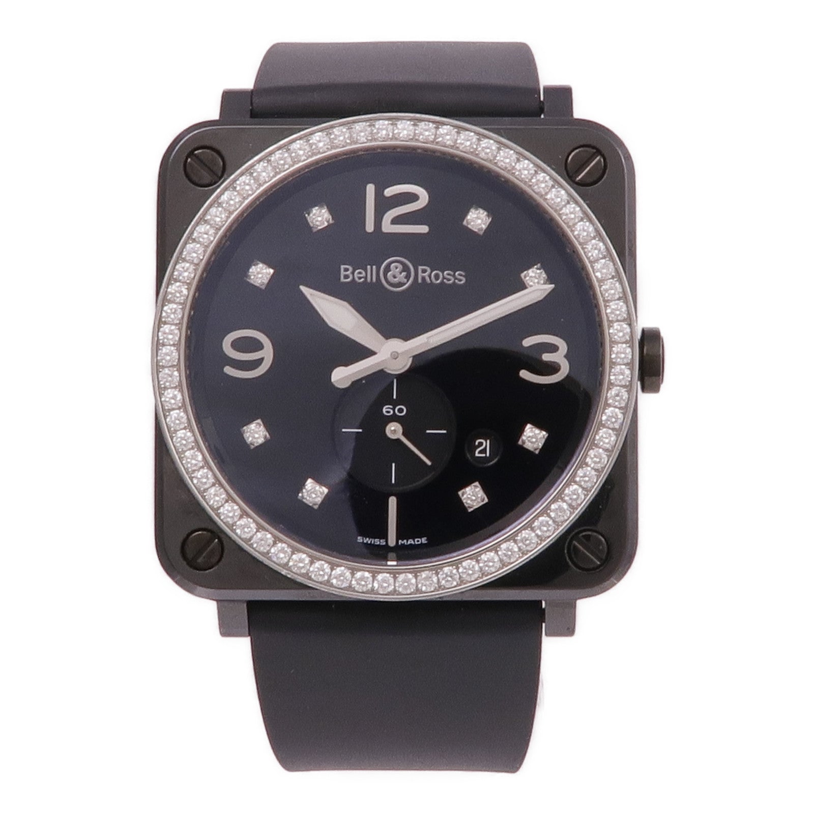 Bell＆Ross Black Ceramic Diamonds