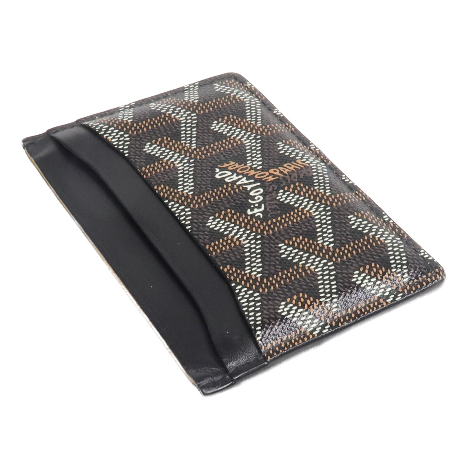 GOYARD 塗層帆布/牛皮皮革Saint-Sulpice Card Holder卡片套